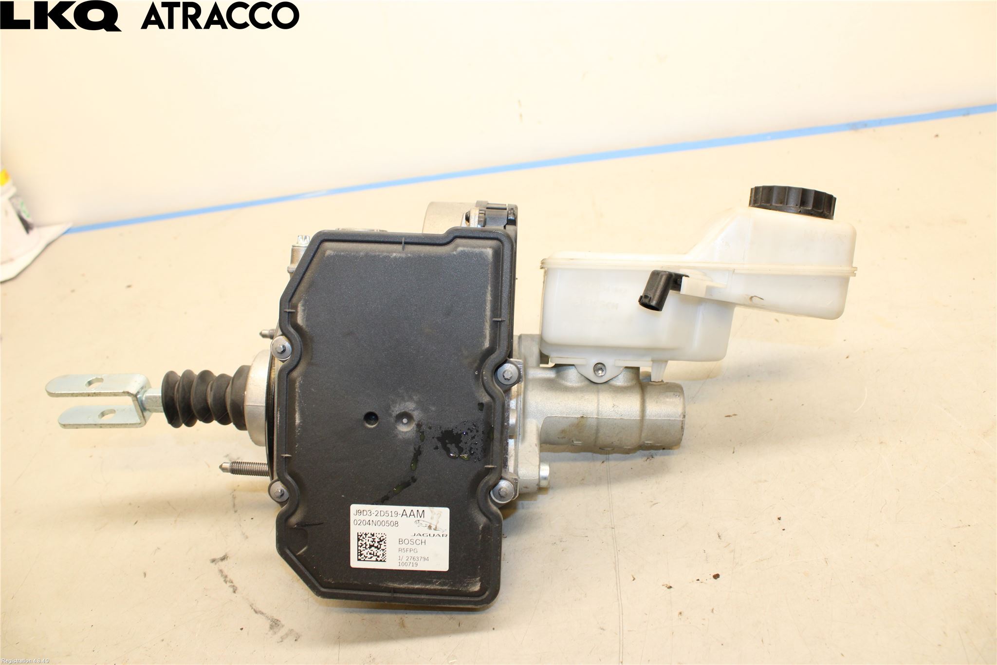 Jaguar I-PACE 18- Bremsekraftregulator