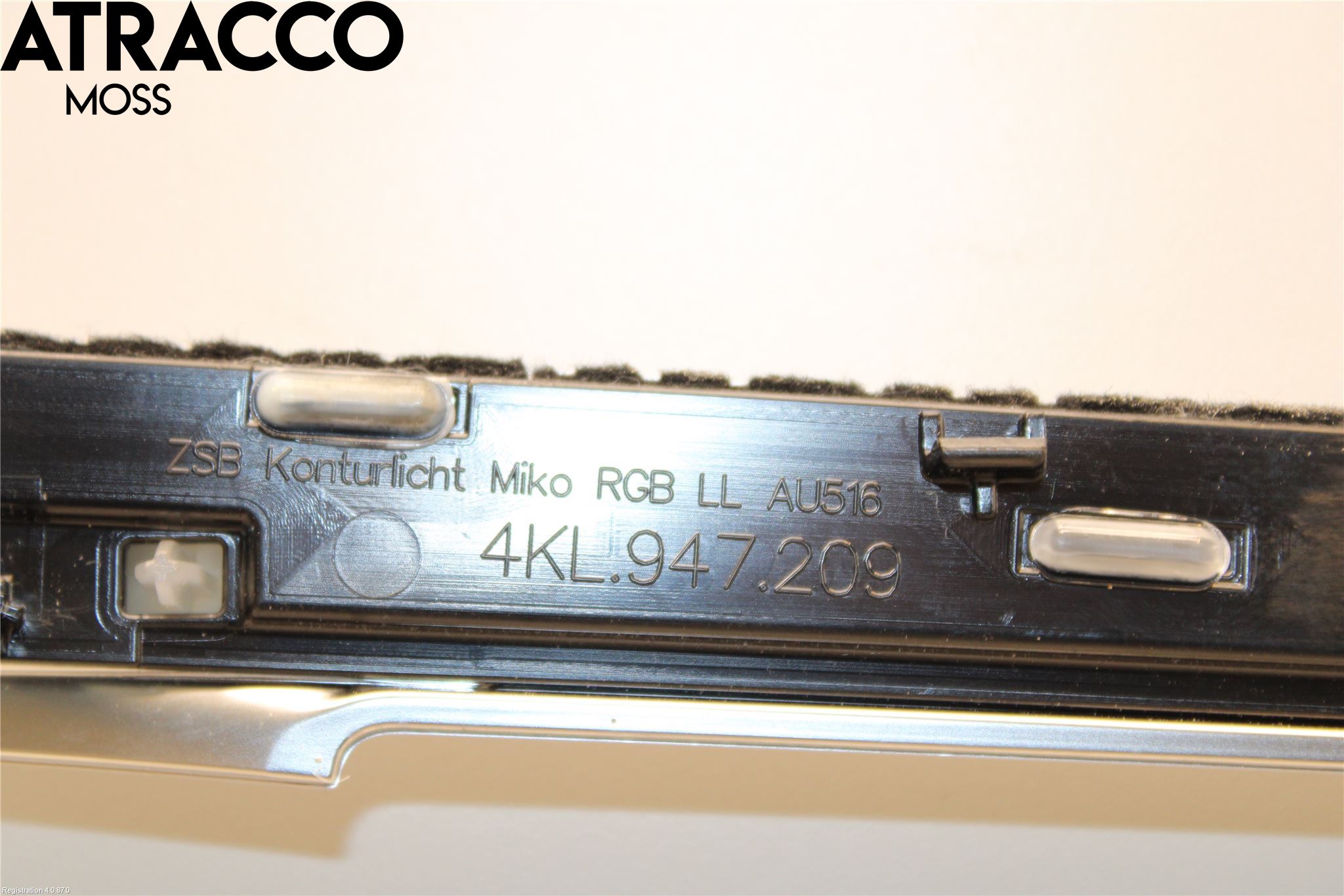 Audi E-TRON, S GE 19- Innr Dekor Instrbord