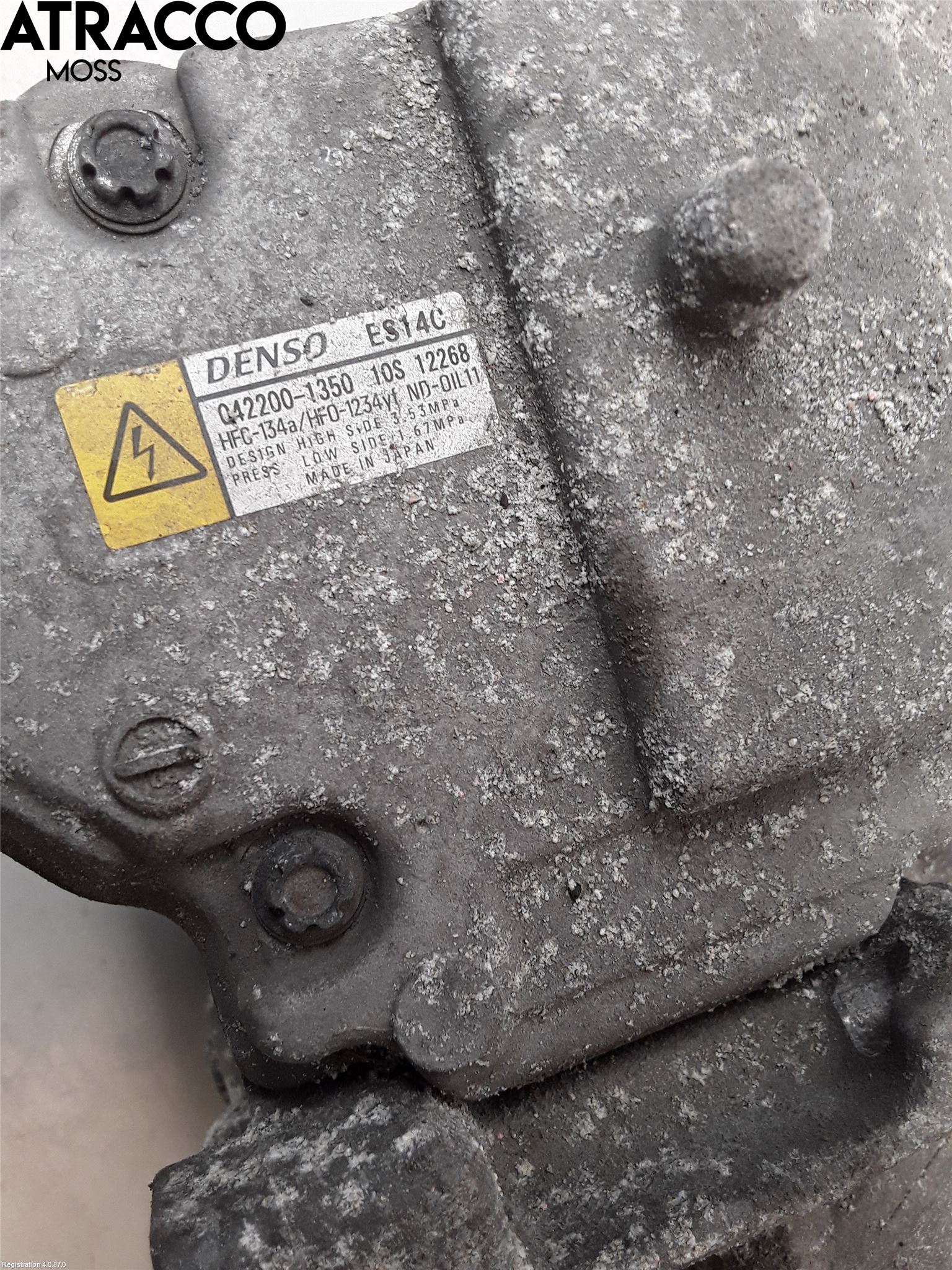 Toyota YARIS XP130 15-20 Varme Ac Kompressor