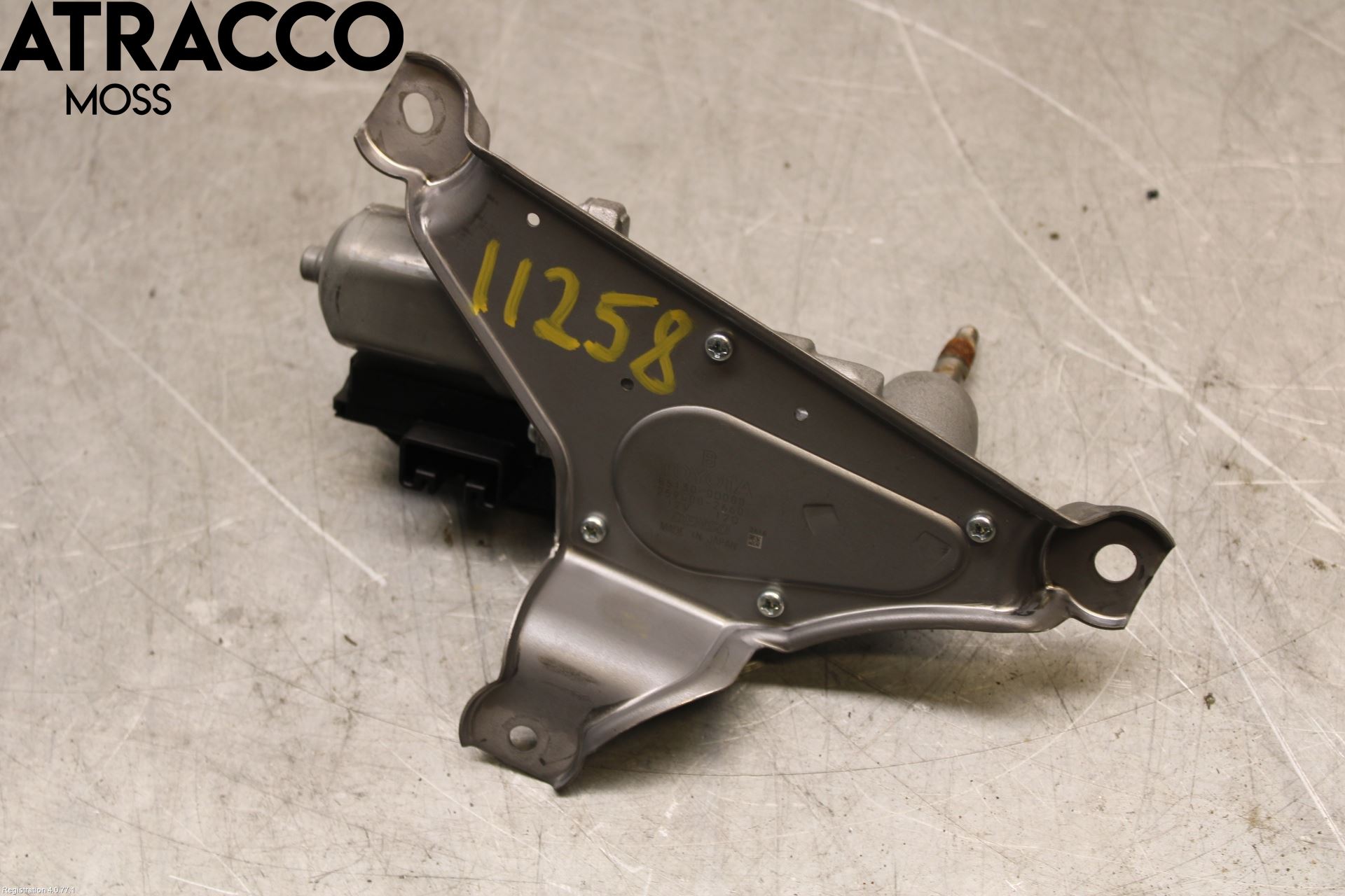 Toyota YARIS XP130 12-14 Viskermotor Bakluke