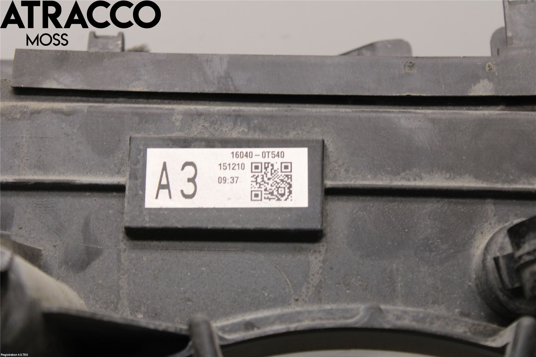 Toyota AURIS 13-19 Kjølevifte Elektrisk