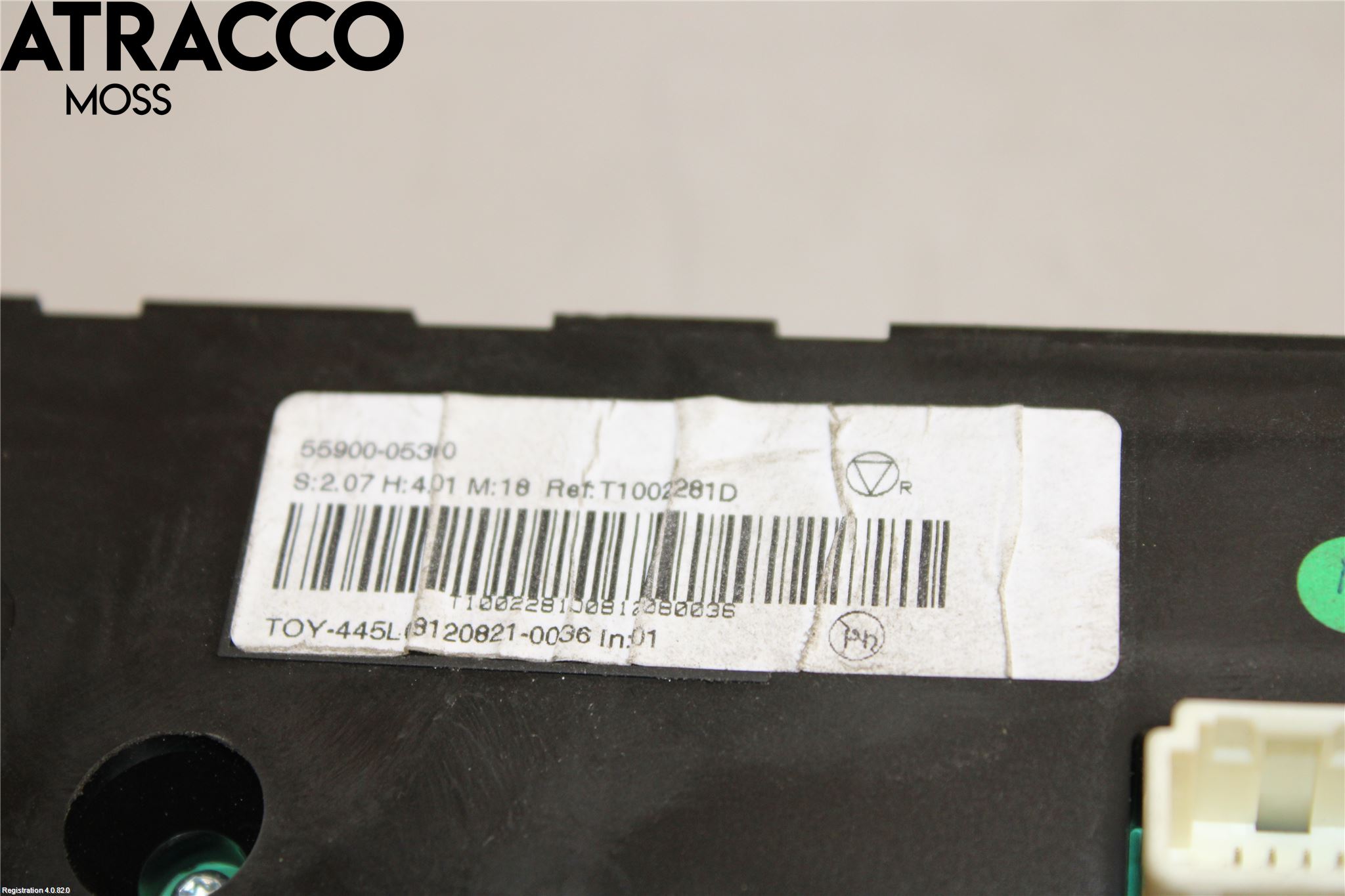 Toyota AVENSIS 09-15 Varme Ac Betjening-Display