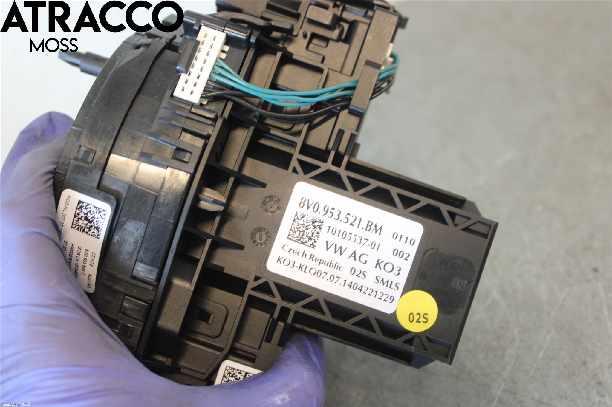 Audi A3/S3 8V 13-20 Bryter Ratt Kombi H Og V