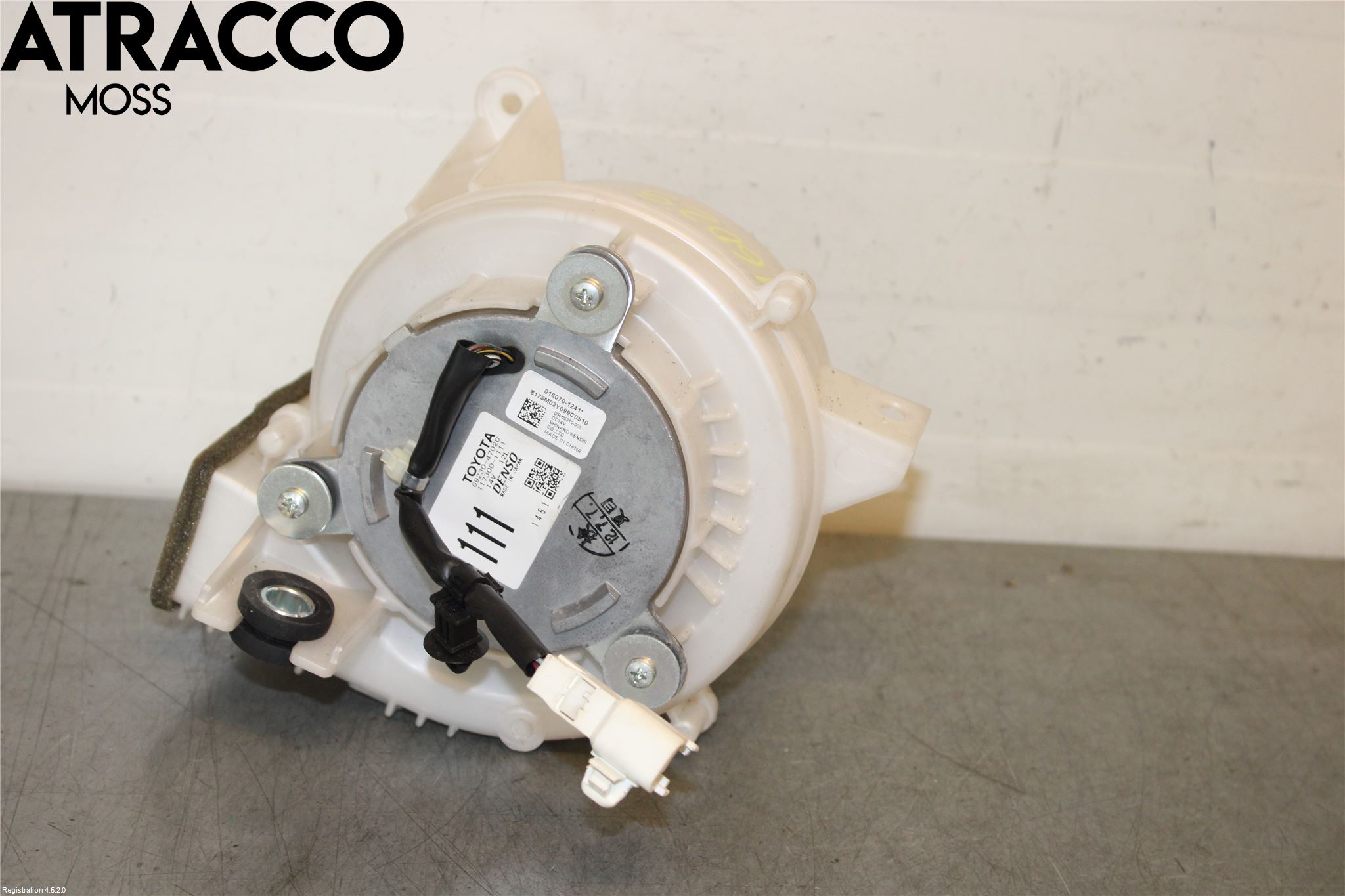 Toyota PRIUS ZVW30 09-20 Varmeapparat Viftemotor