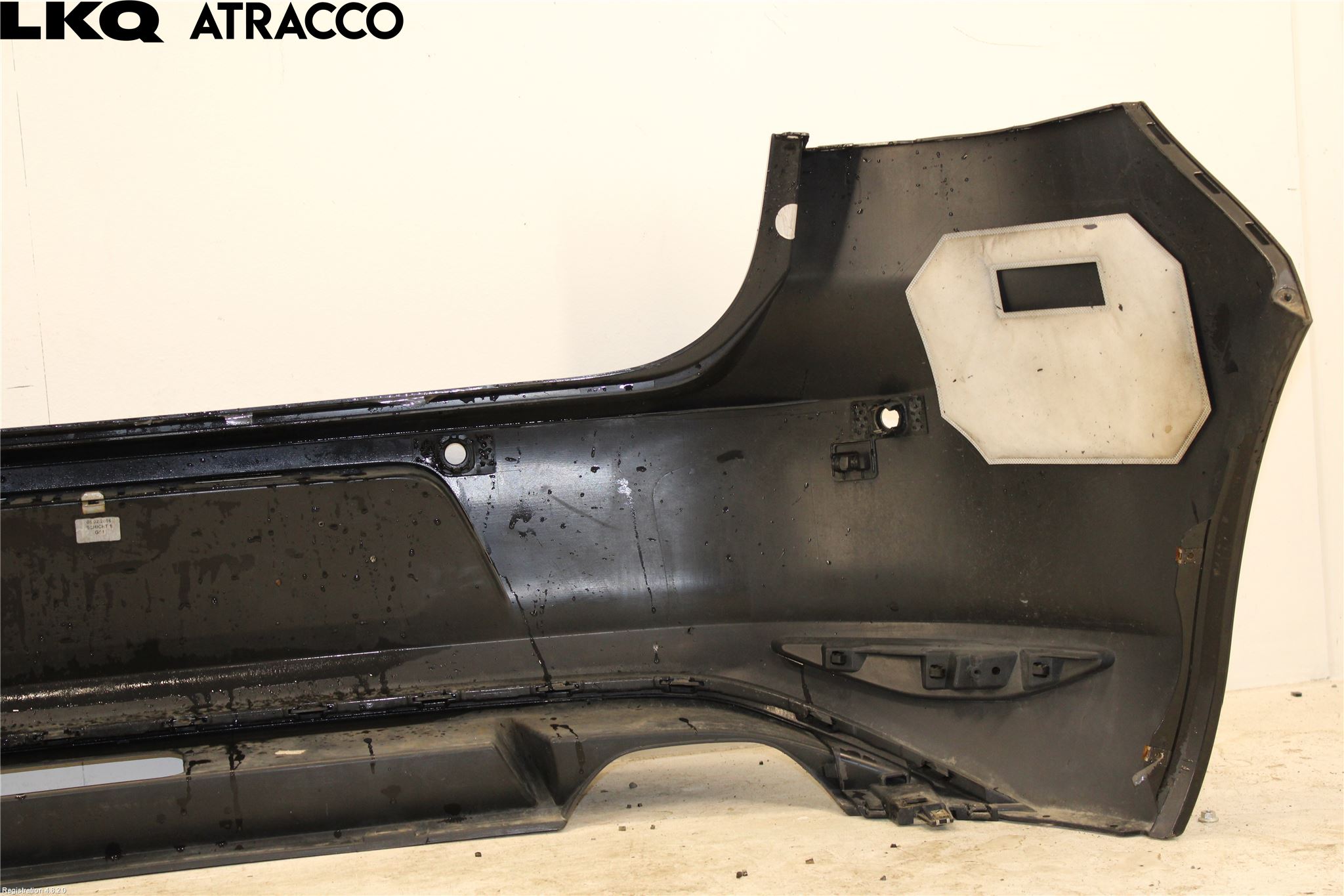 Volkswagen VW GOLF / E-GOLF VII 13-20 Støtfanger Bak