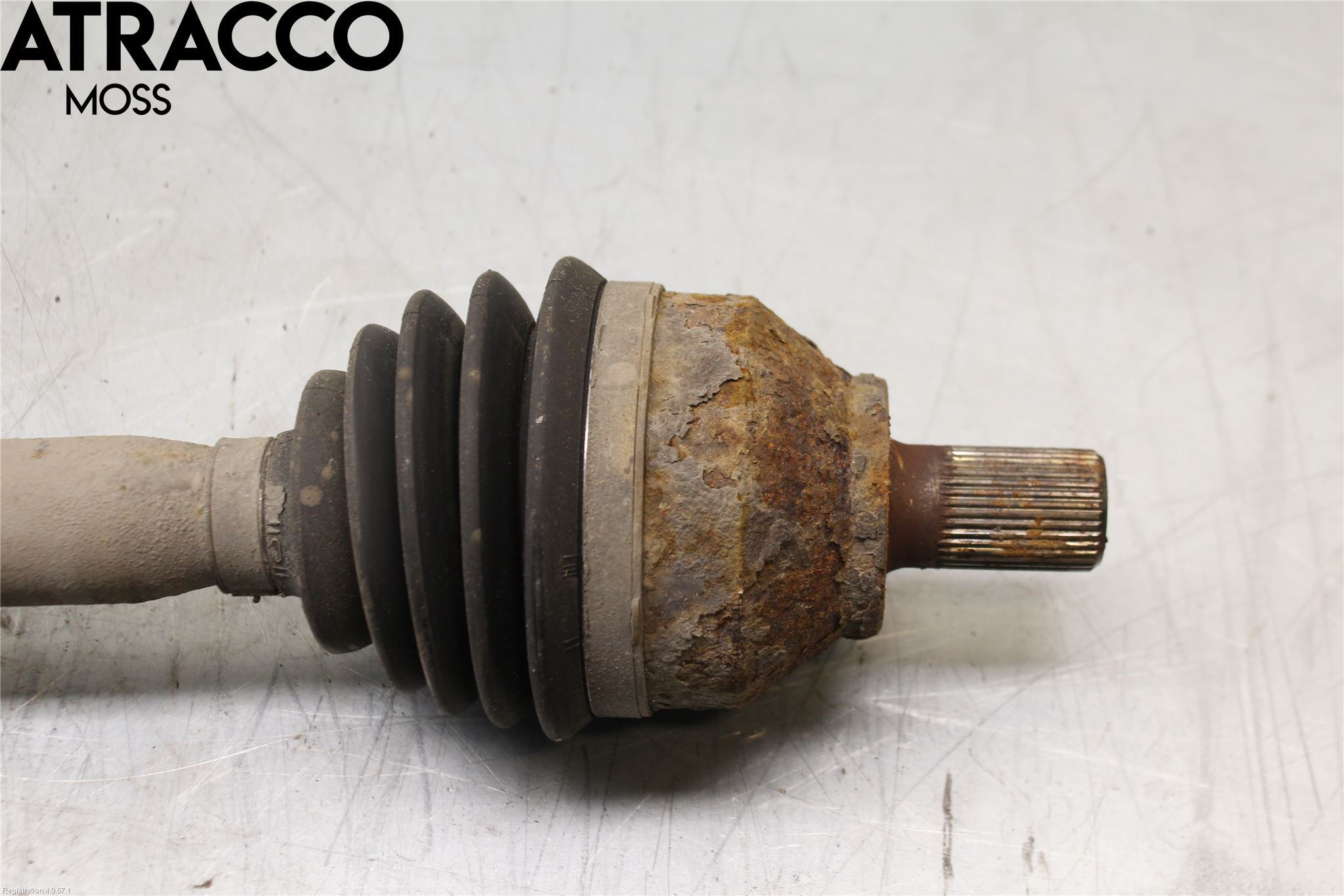 Ford FOCUS 08-11 Drivaksel Foran Kompl Høyre