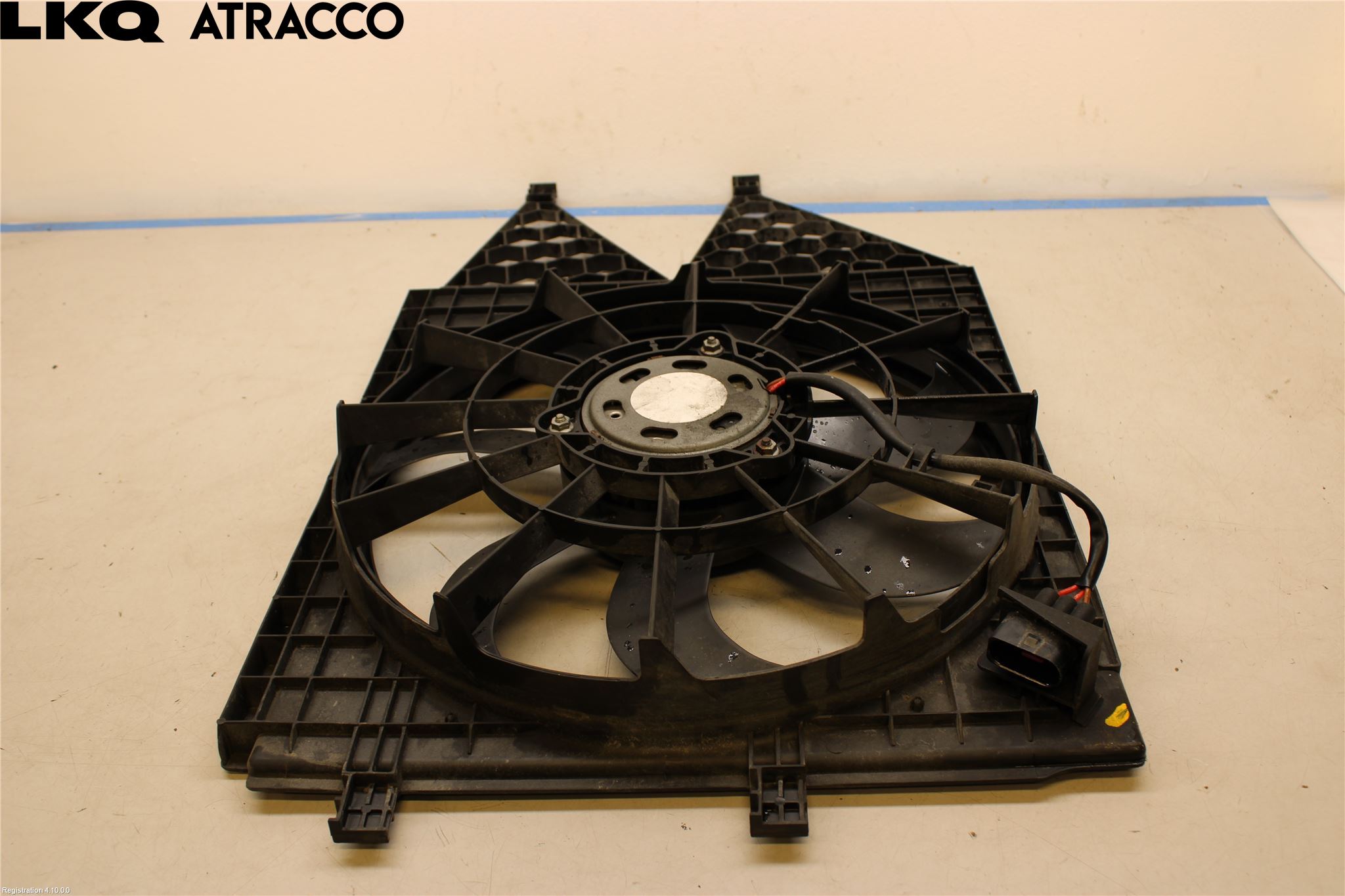 Volkswagen VW POLO 10-17 Kjølevifte Elektrisk