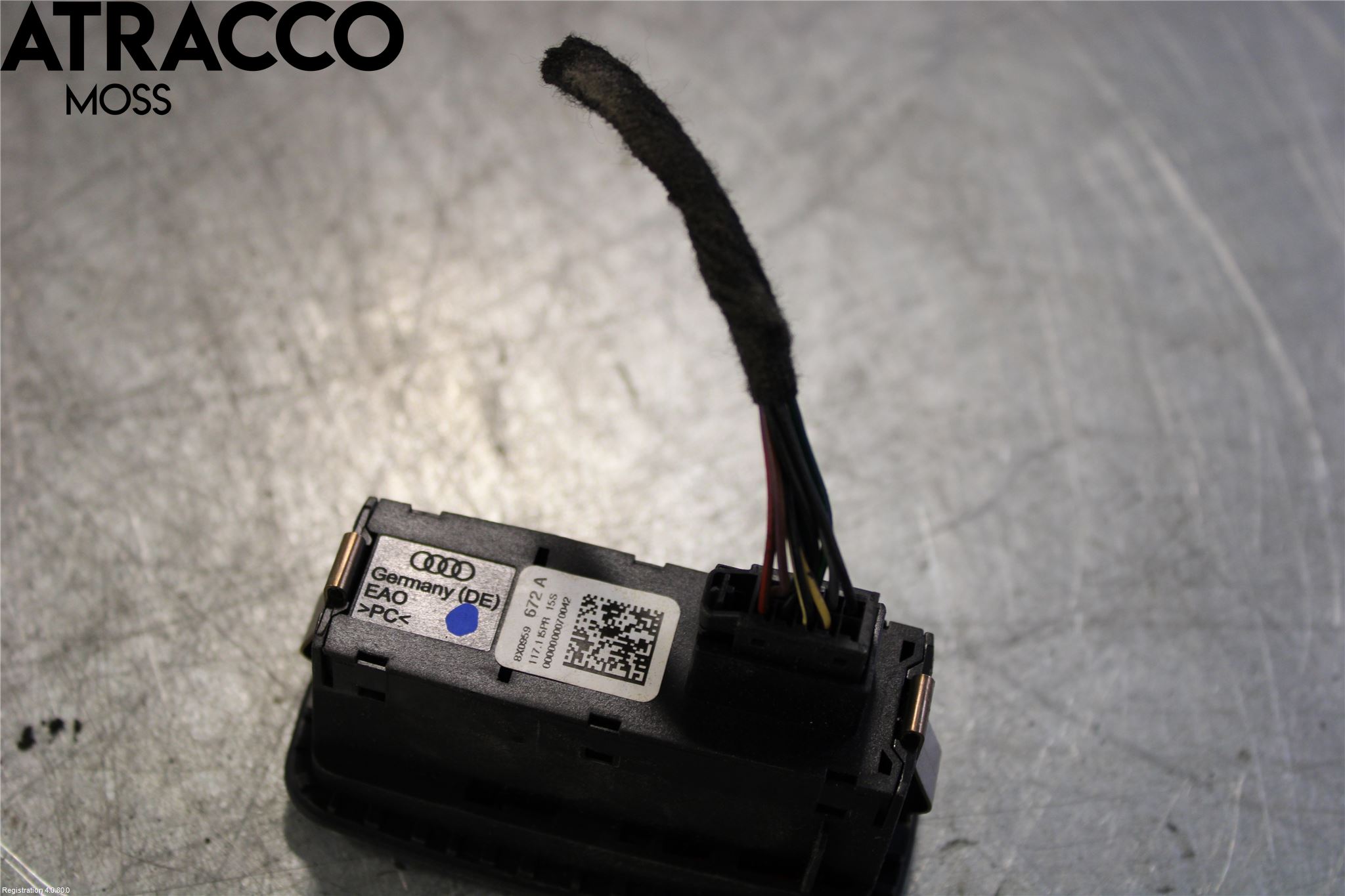 Audi A1/S1 11-18 Bryter Varsel (Nødblink)