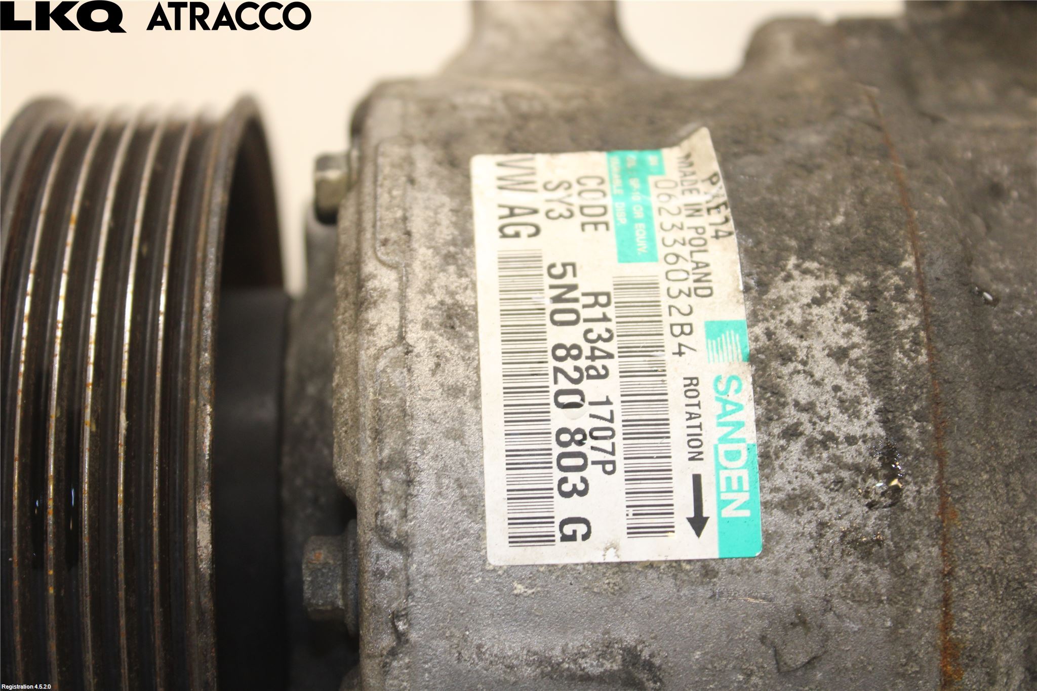 Skoda ROOMSTER Varme Ac Kompressor