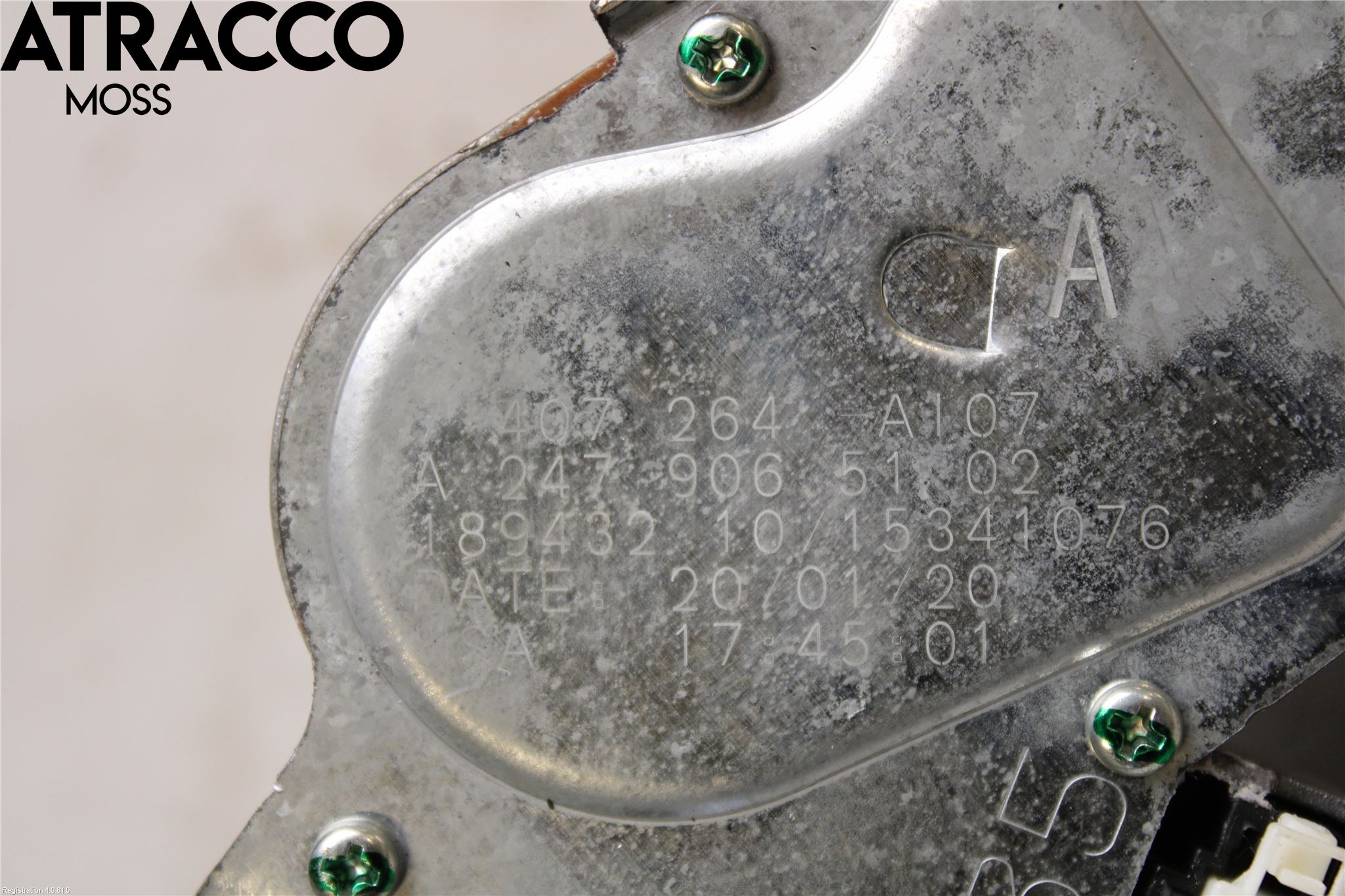 BMW X3 G01 18- Viskermotor Bakluke