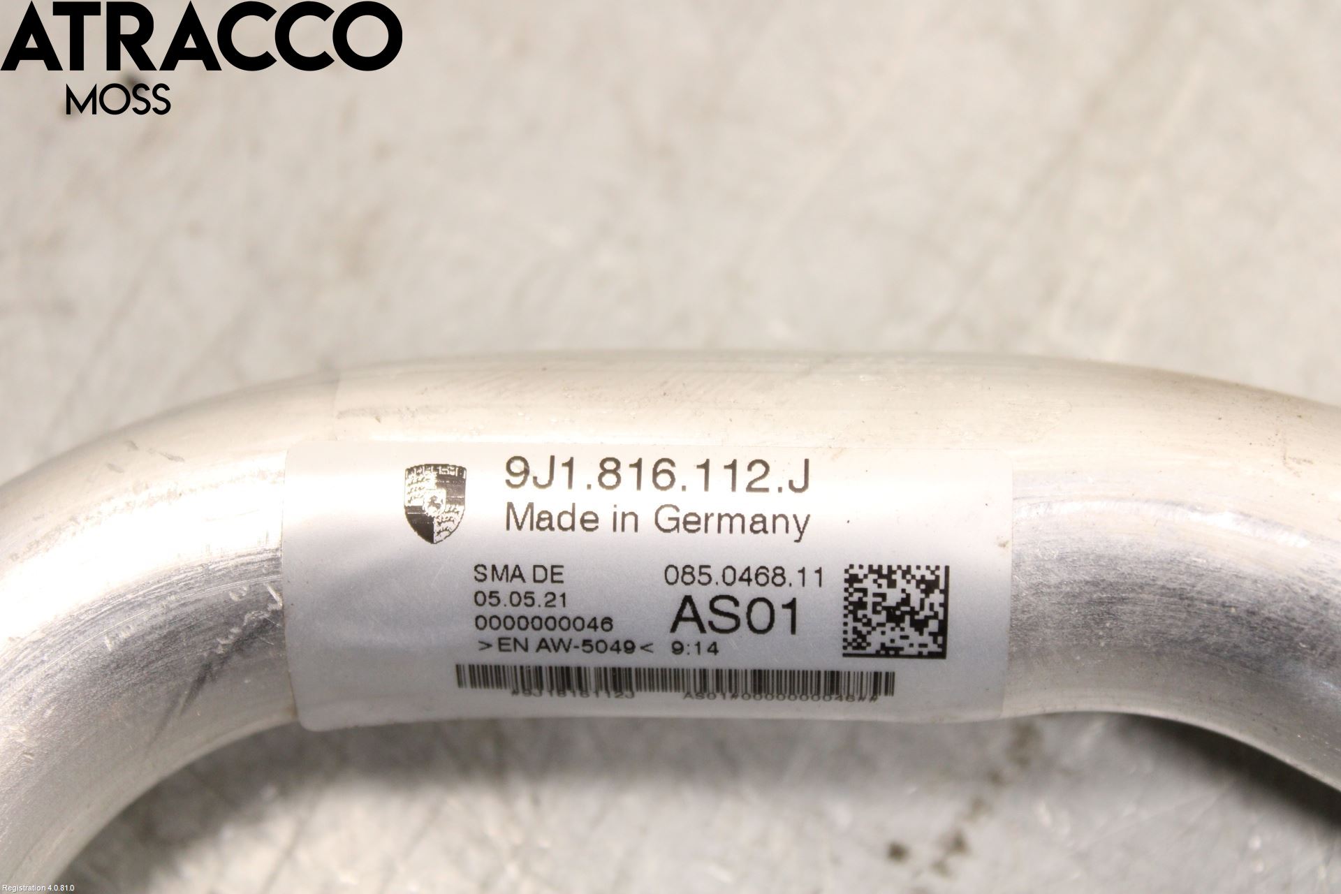 Porsche TAYCAN 20- Varme Ac Slange - Rør