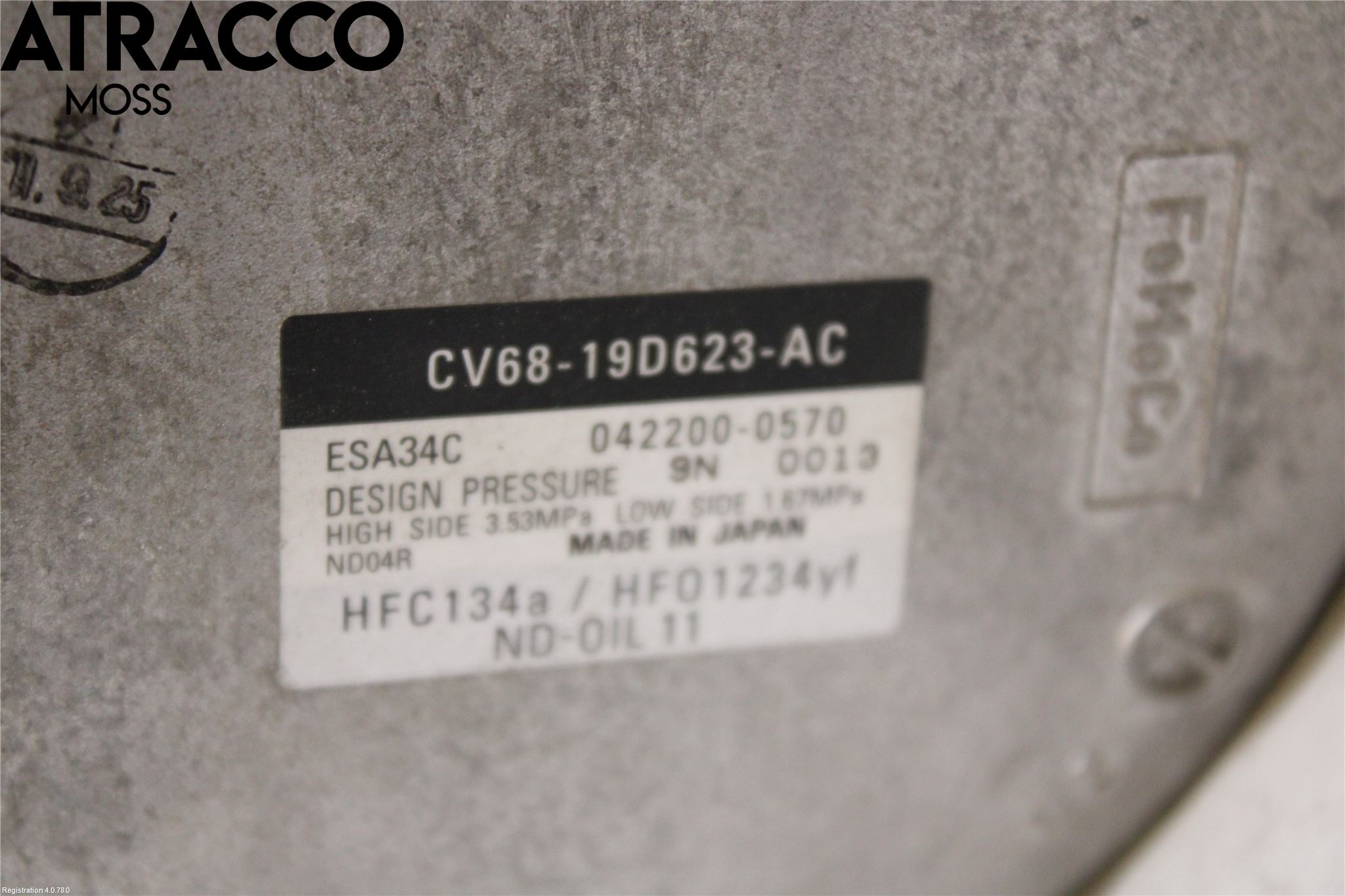 Ford USA ÖVRIGT/DIREKTIMP Varme Ac Kompressor