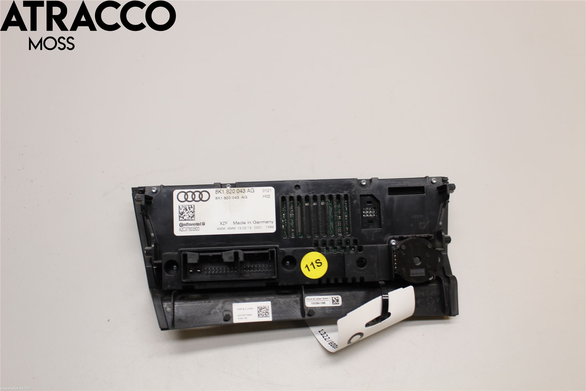 Audi A4/S4 08-11 Varme Ac Betjening-Display