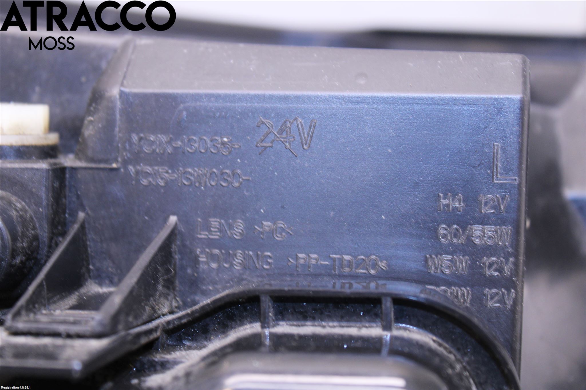 Ford TRANSIT    00-06 Frontlykt Venstre