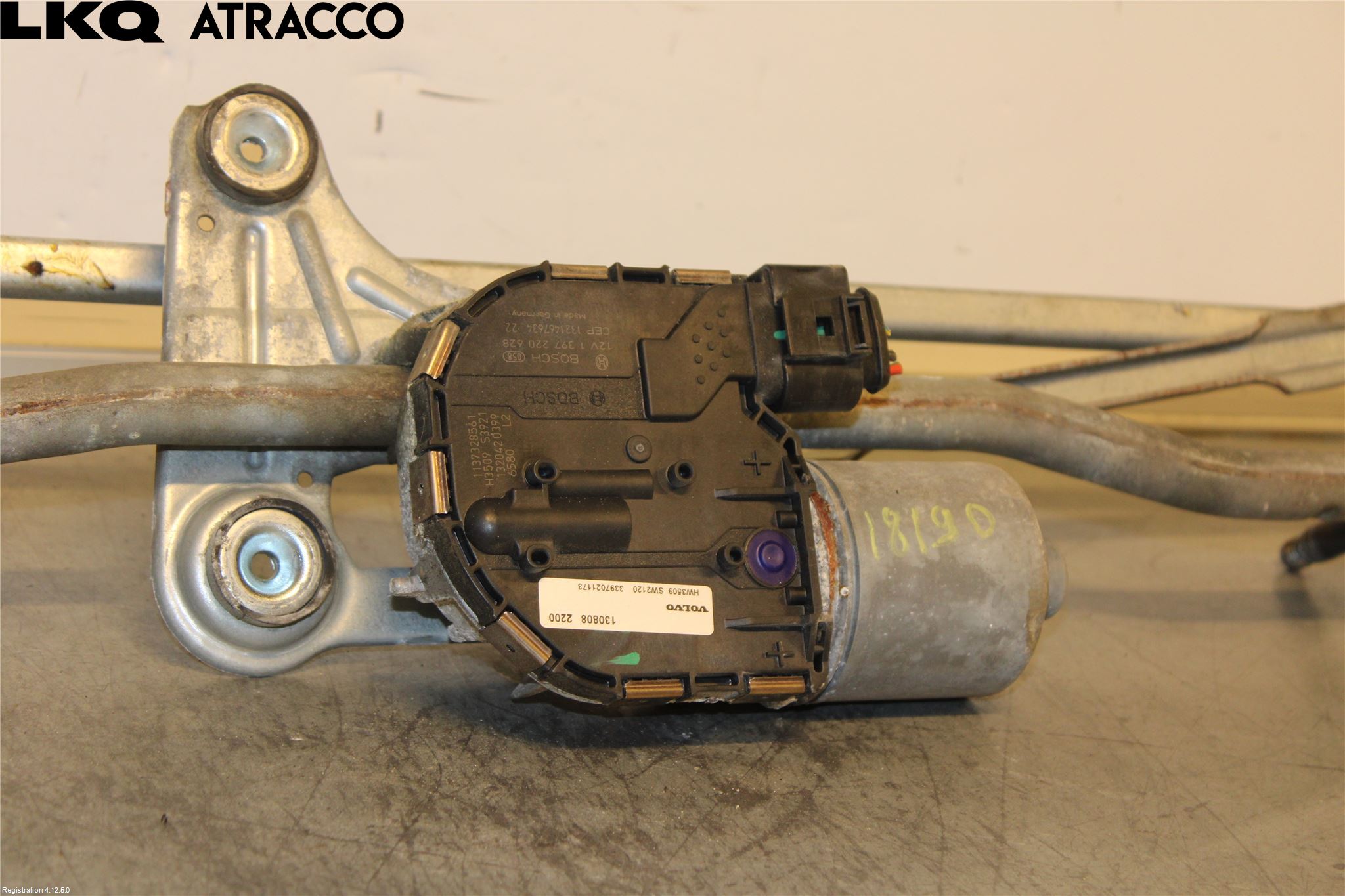 Volvo V60 14-18 Viskermotor Frontrute