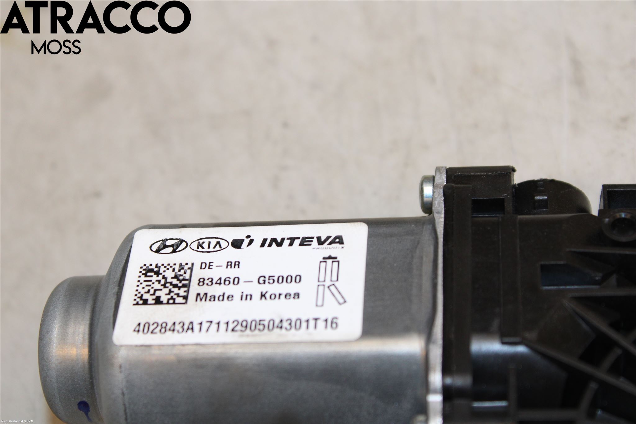 Kia NIRO (DE) 17-22 Vindusheismotor