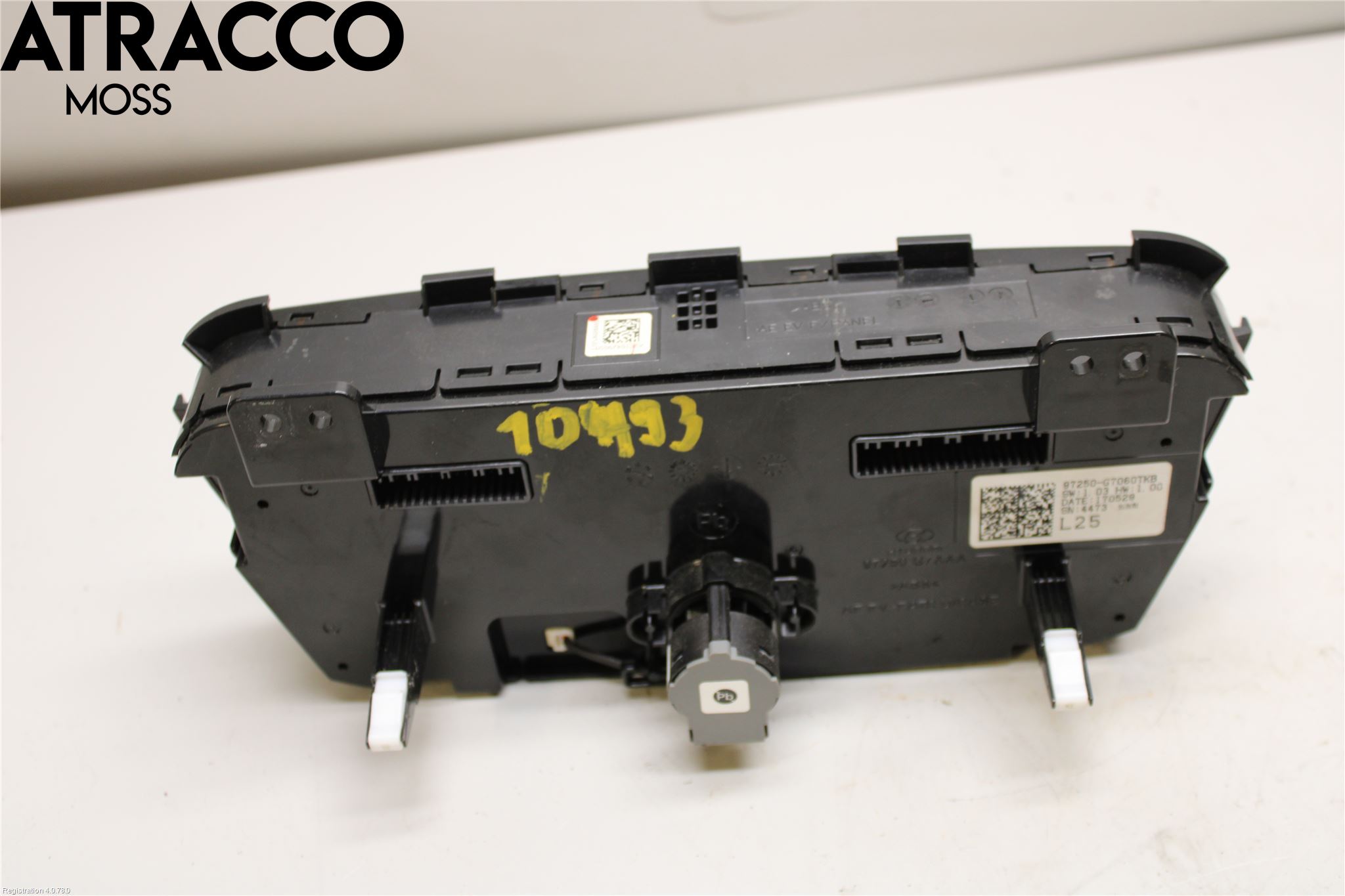 Hyundai IONIQ AE 17-22 Varme Ac Betjening-Display