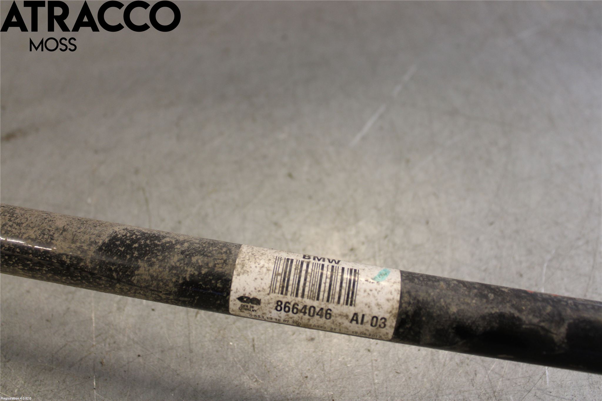 BMW 5 G30/G31/F90 17-23 Drivaksel Bak Kompl Høyre