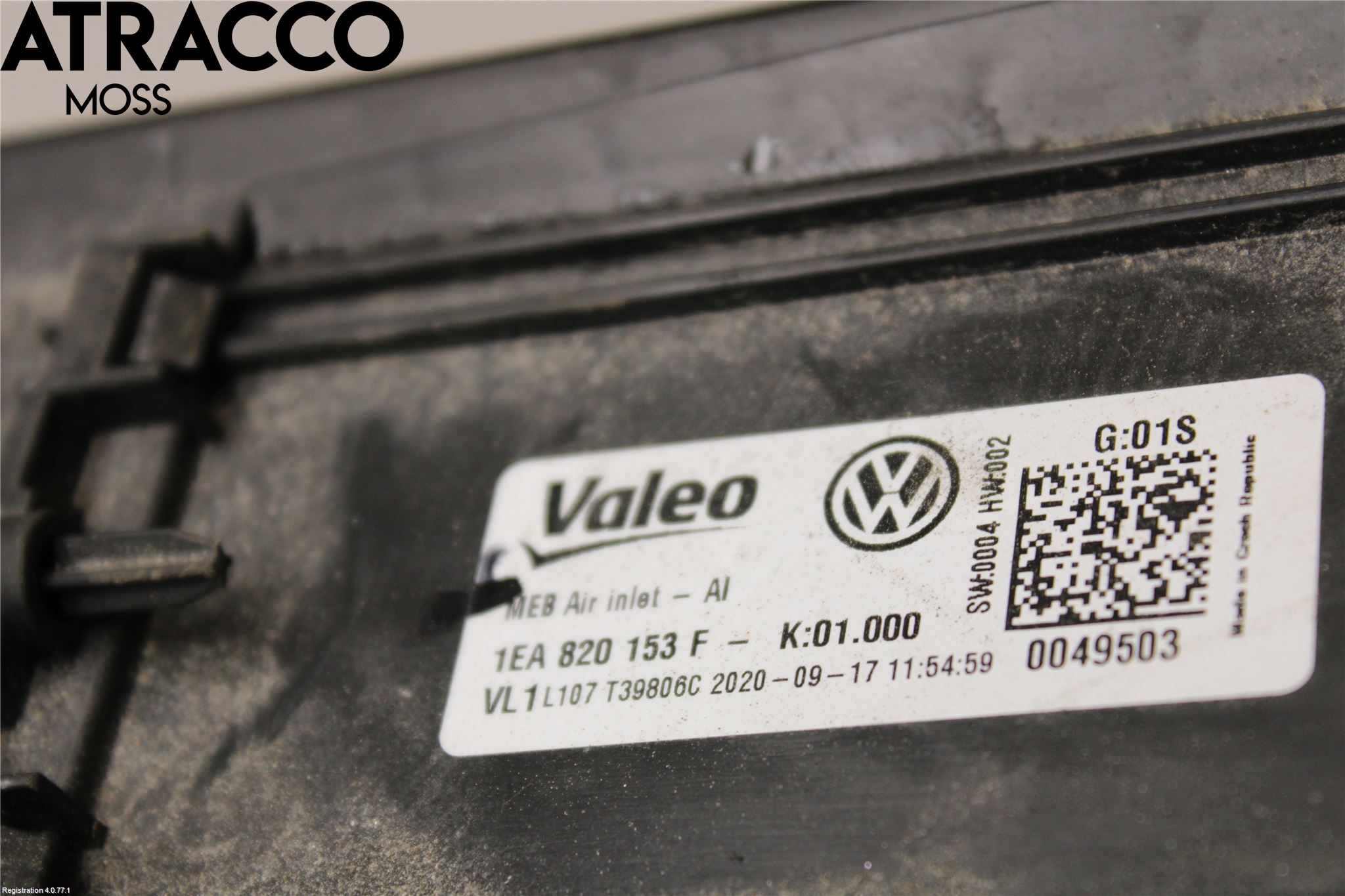 Volkswagen VW ID.3 21- Varmeapparat Register Komplett