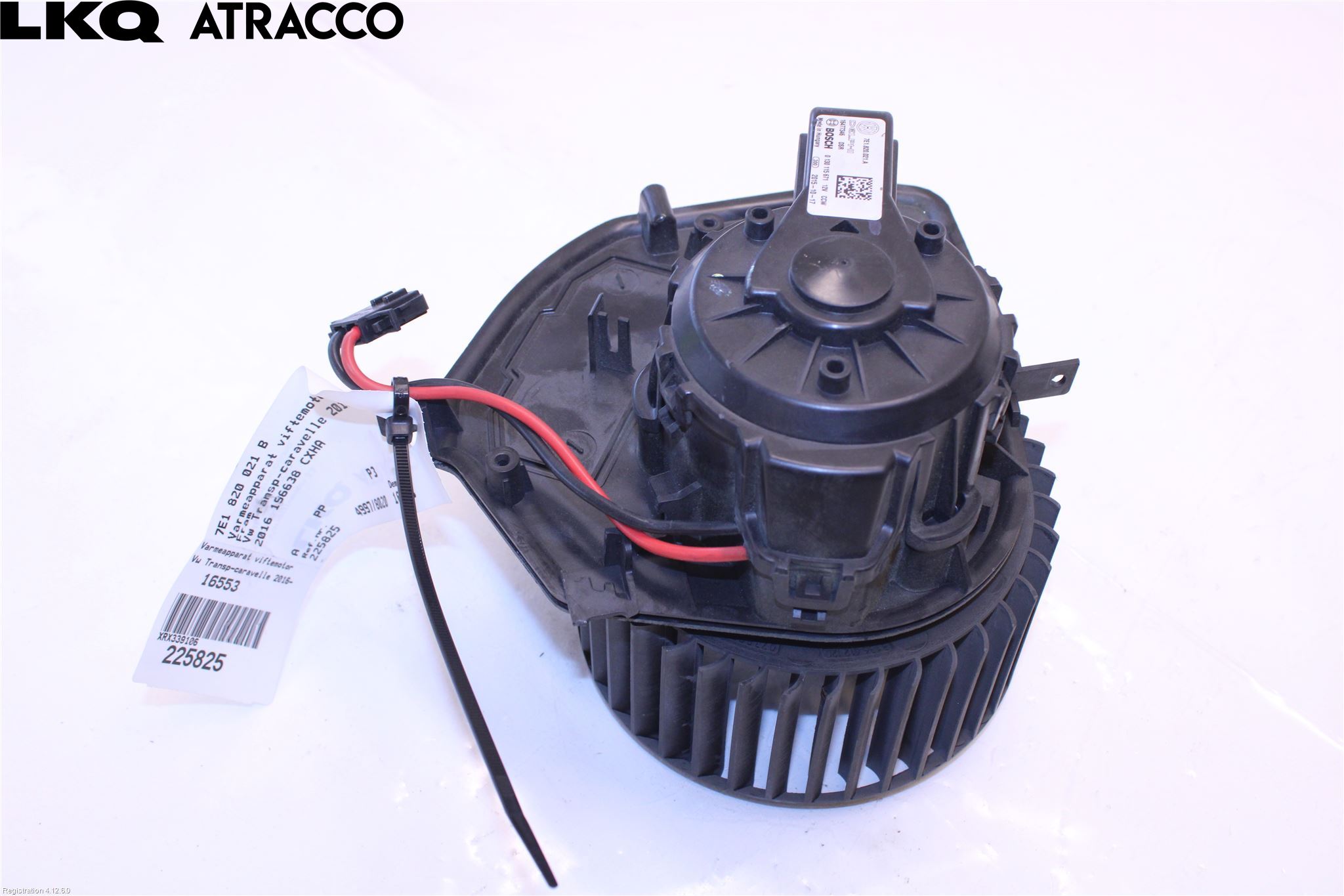 Volkswagen VW TRANSP/CARAVELLE (T6) 16-22 Varmeapparat Viftemotor