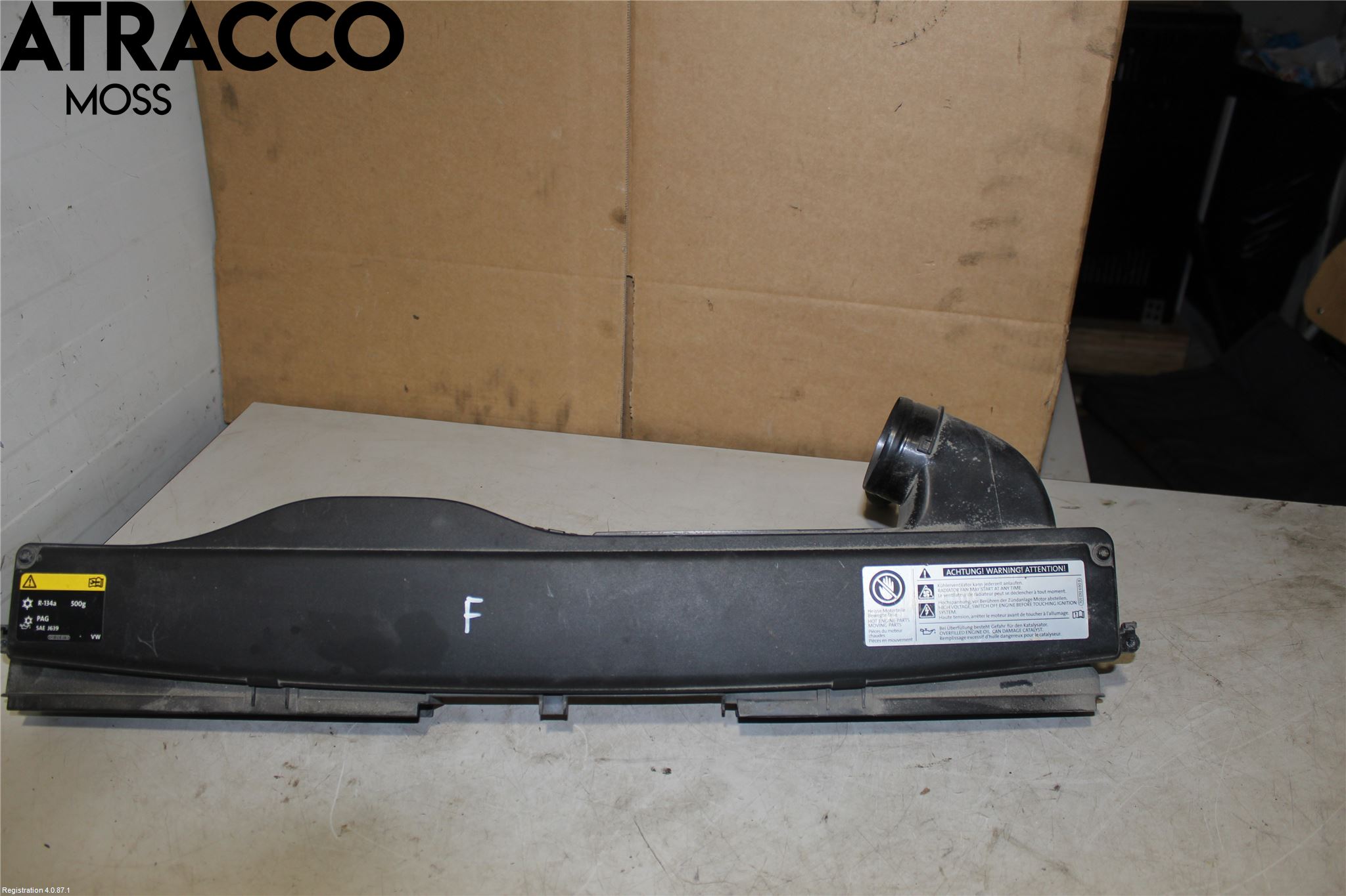 Volkswagen VW GOLF / E-GOLF VII 13-20 Luftstyring Front