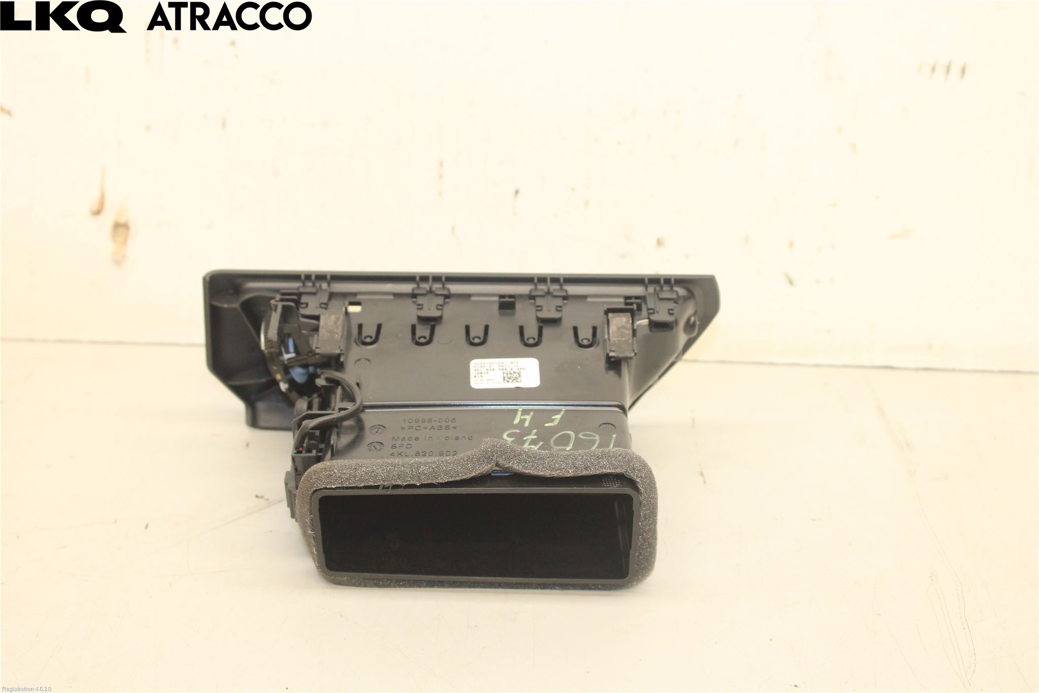 Audi E-TRON, S GE 19- Dashbord Kanal - Dyse