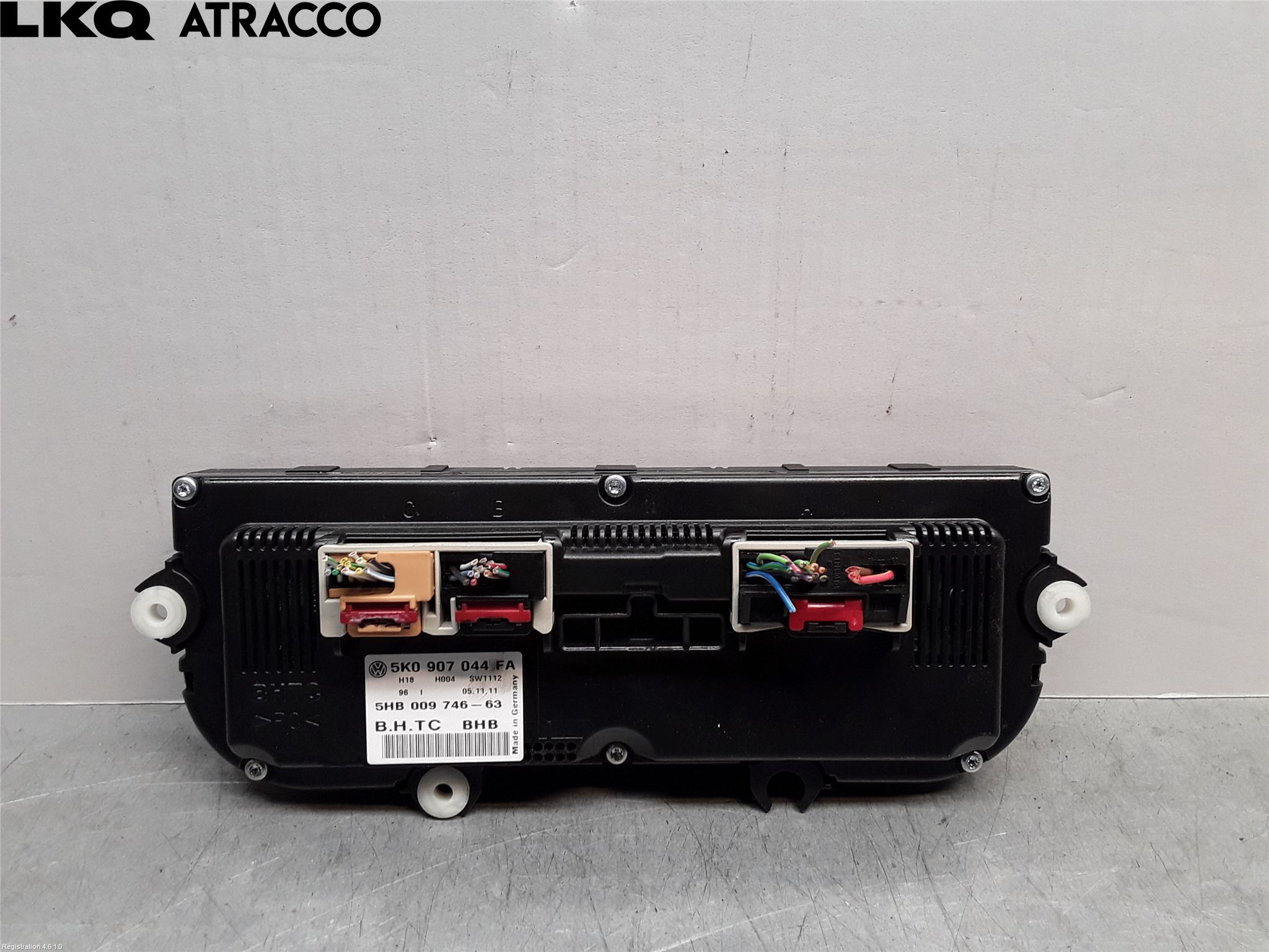 Volkswagen VW GOLF VI 09-13 Varme Ac Betjening-Display