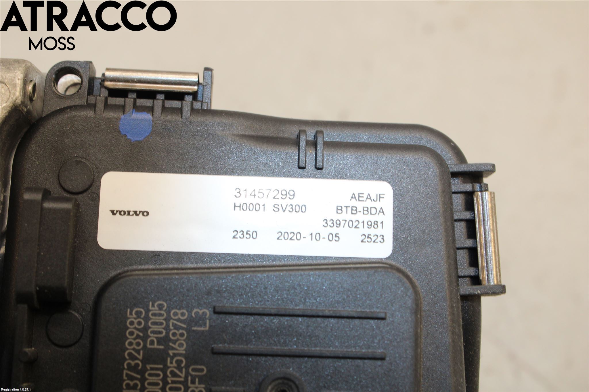 Volvo XC40/RECHARGE 18- Viskermotor Frontrute