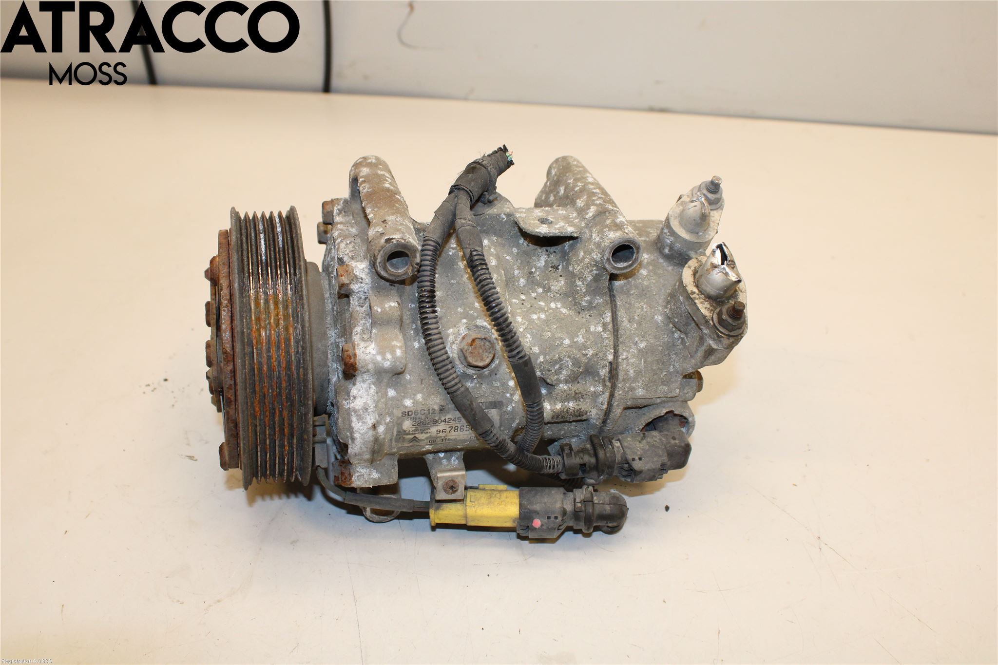 Peugeot 208 12-15 Varme Ac Kompressor