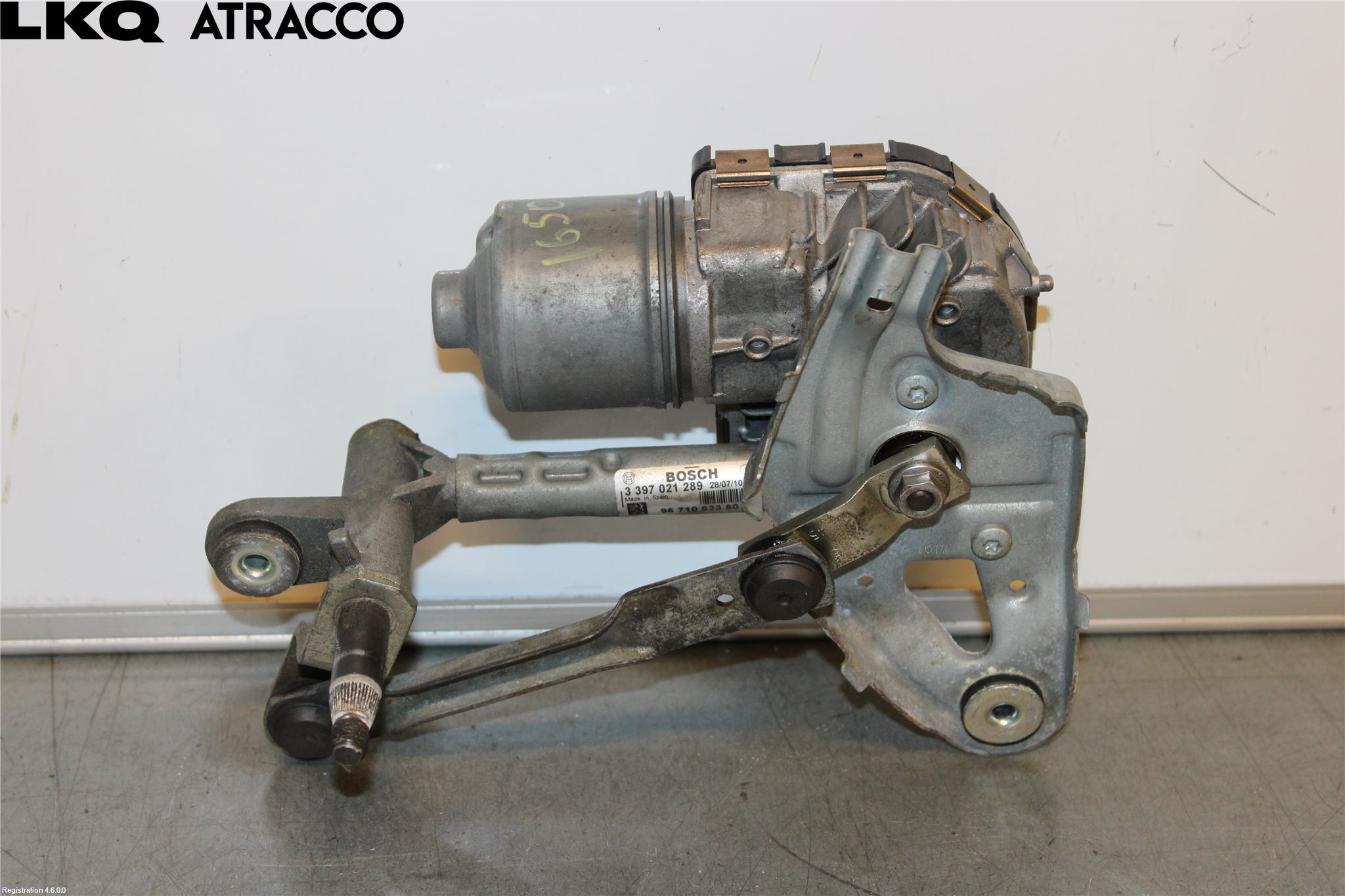 Peugeot 5008 10-16 Viskermotor Frontrute