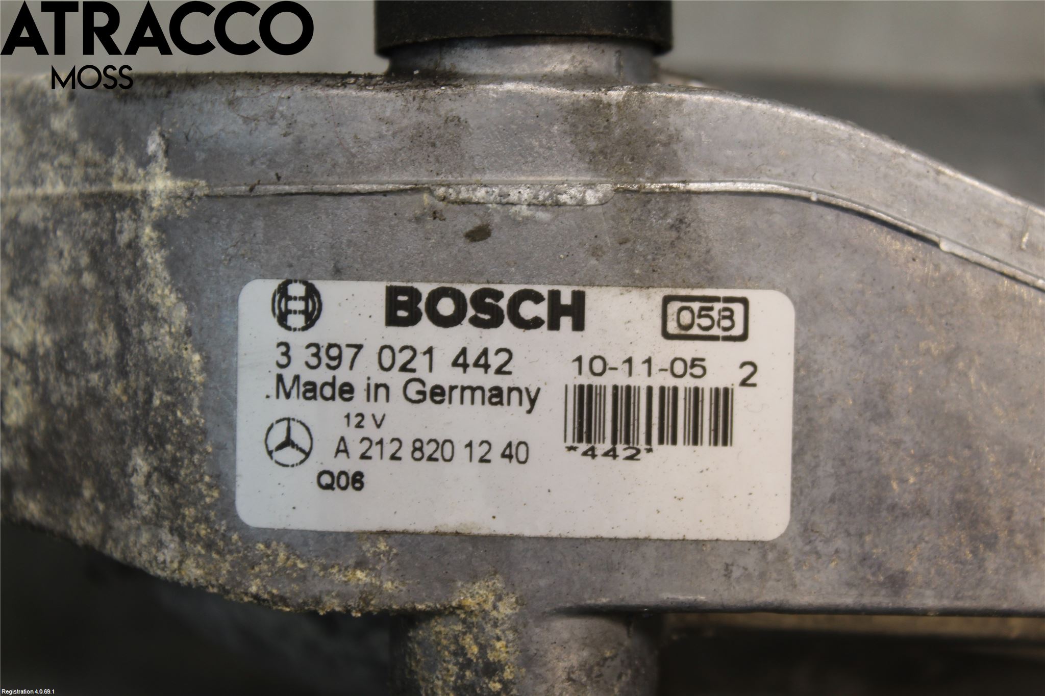 Mercedes-Benz MB E-KLASS (W212) 09-16 Viskermotor Frontrute