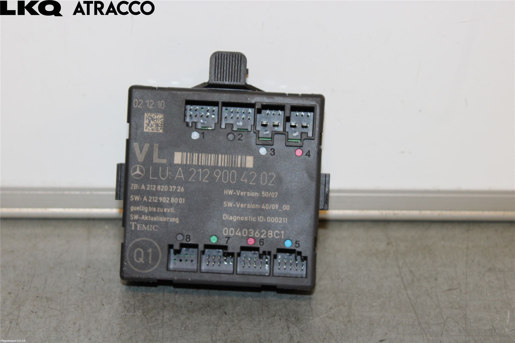 Mercedes-Benz MB E-KLASS (W212) 09-16 Styreenhet Dør