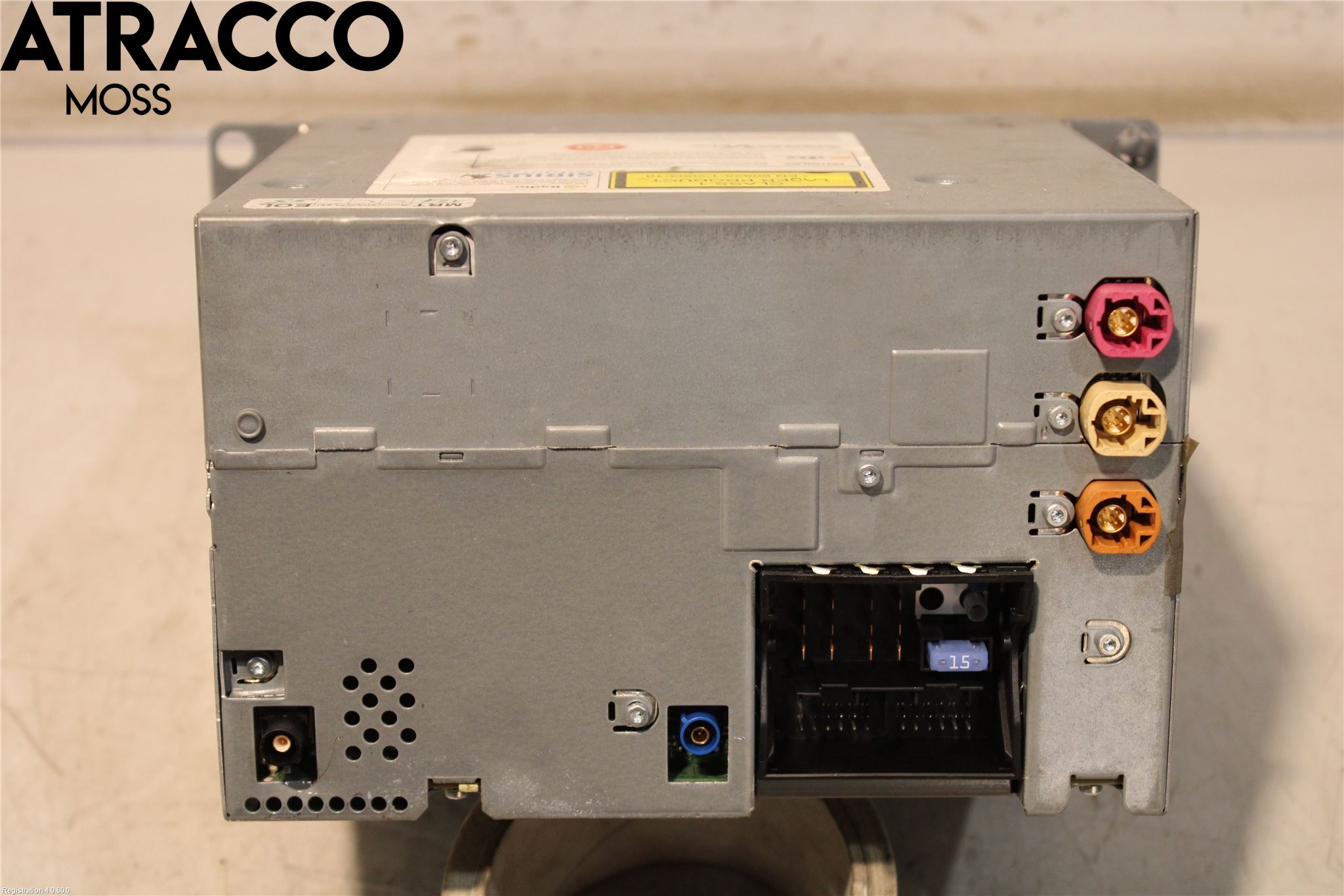 BMW 5 F10/F11/F18 09-17 Stereo Radio Med Cd