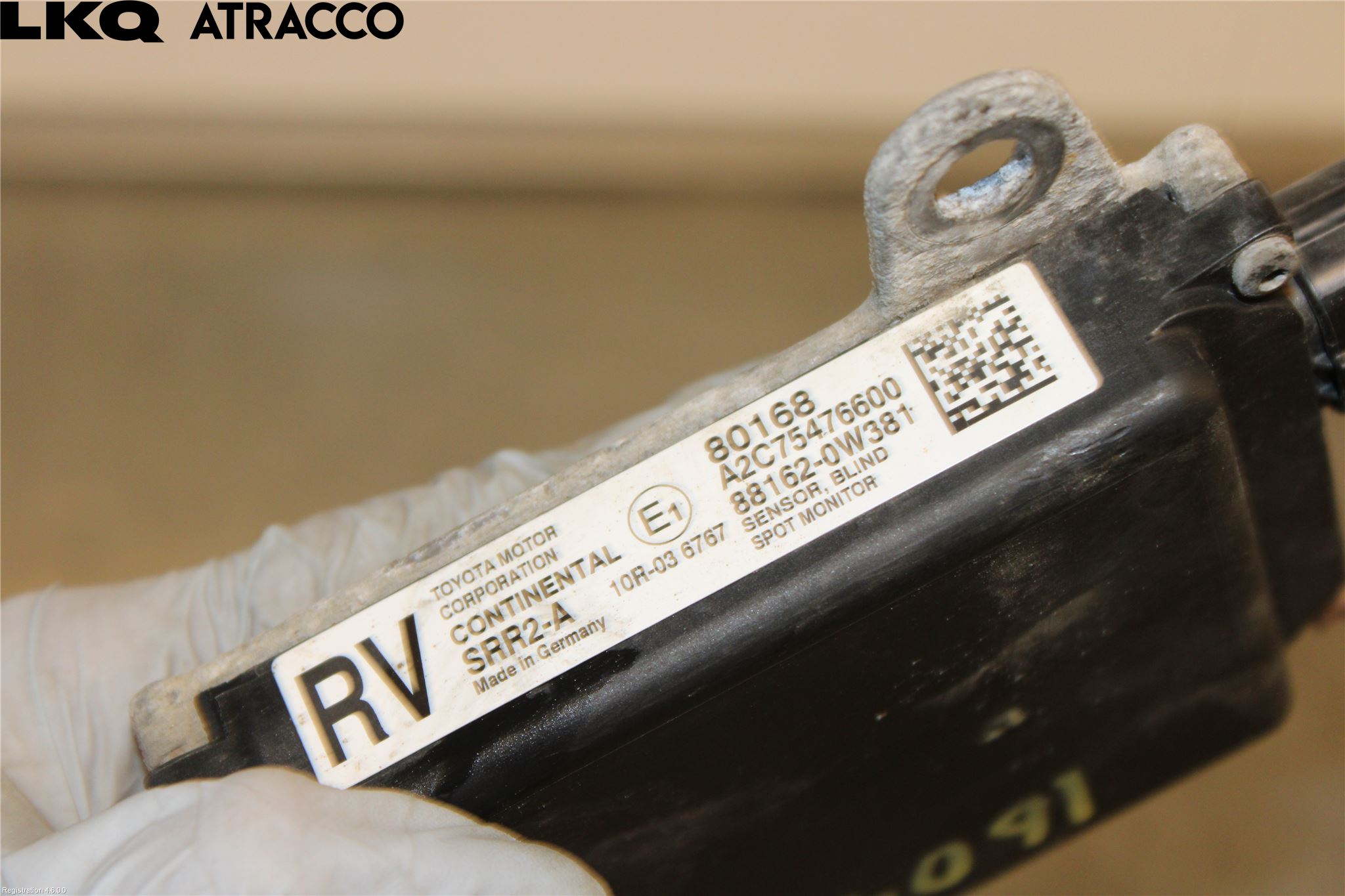 Toyota RAV4 13-18 Sensor Kollisjonsbeskyttelse