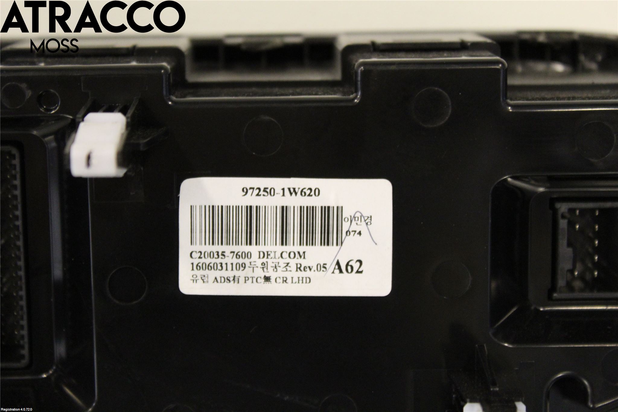 Kia RIO 12-16 Varme Ac Betjening-Display