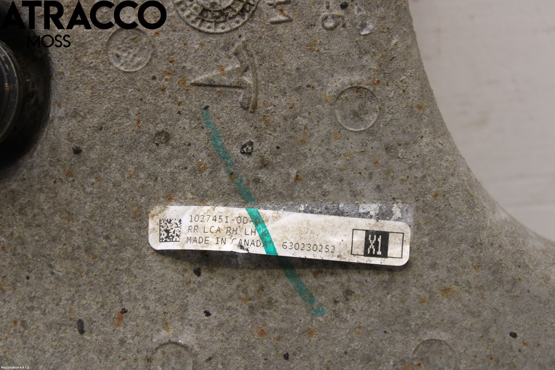 Tesla MODEL X 16- Bærearm Bak Venstre