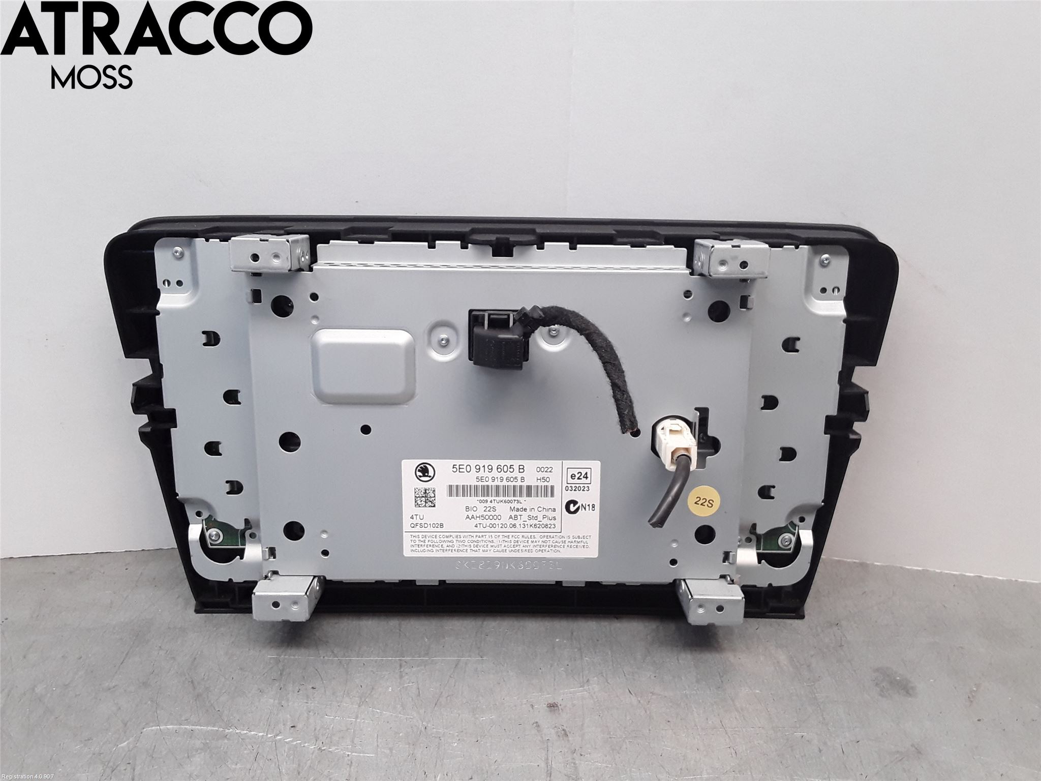 Skoda OCTAVIA (5E) 13-20 Multifunktionsdisplay