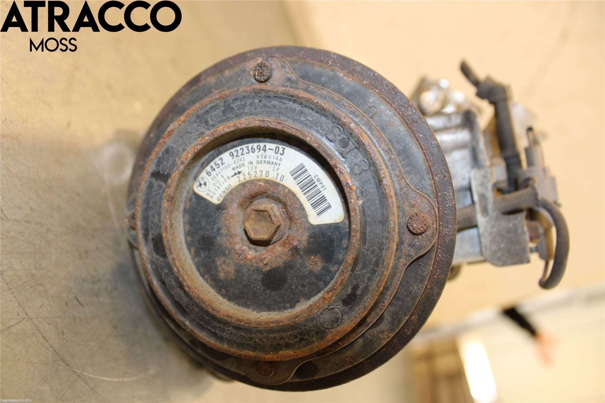 BMW 3 F30/F31/F80 12-19 Varme Ac Kompressor