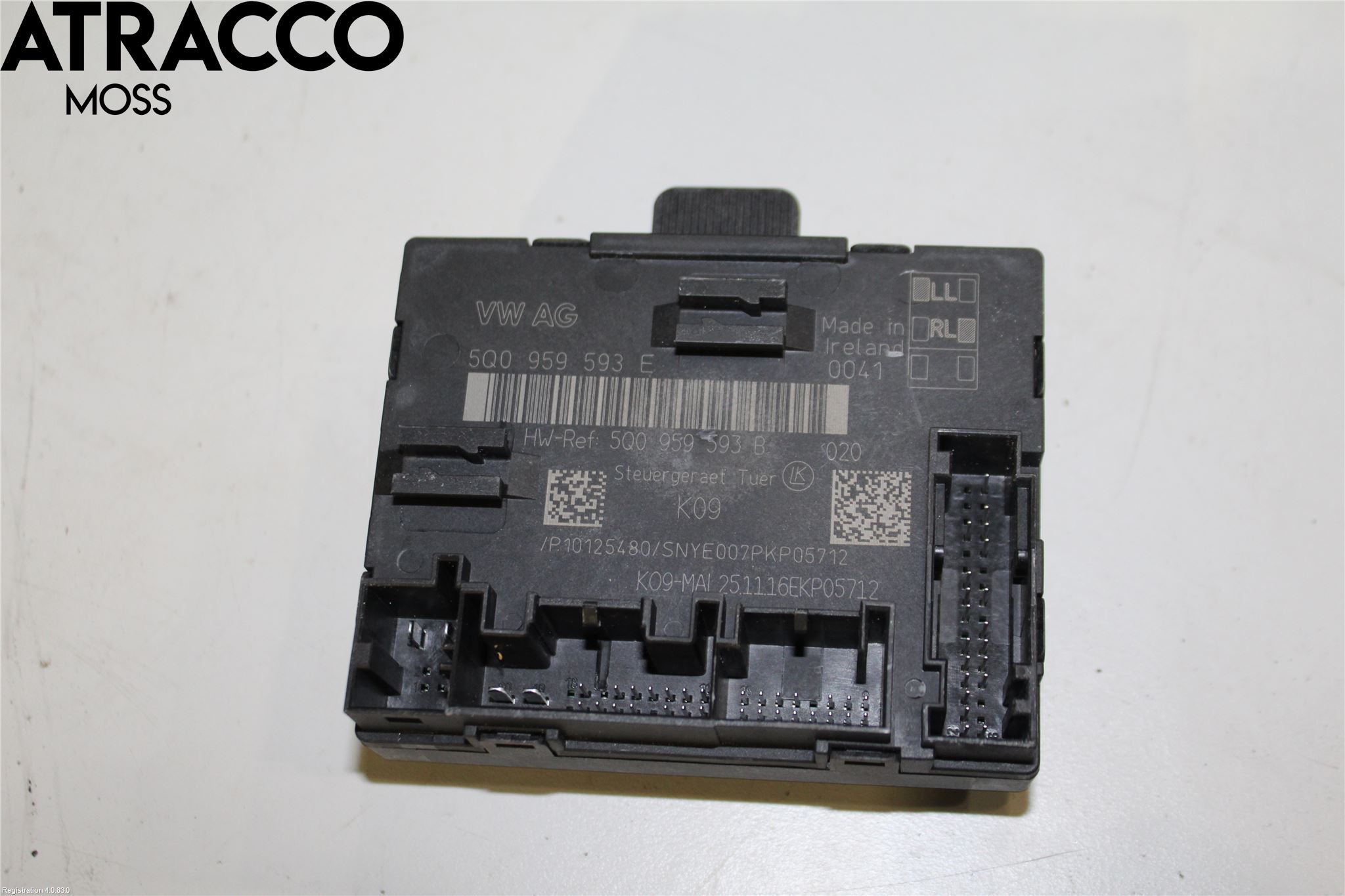 Volkswagen VW GOLF / E-GOLF VII 13-20 Styreenhet Dør