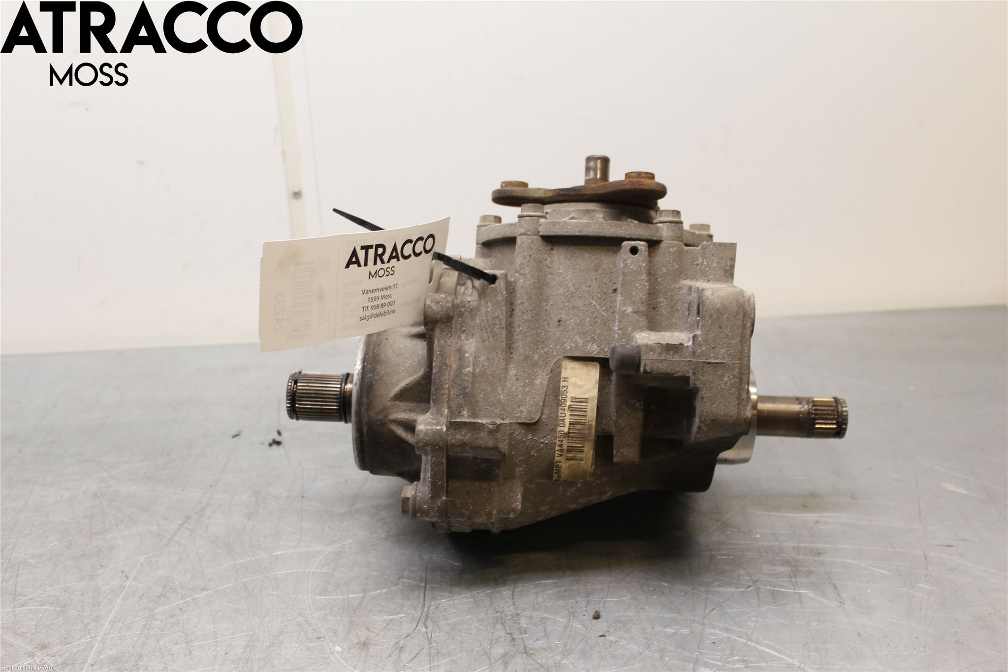 Volkswagen VW TIGUAN 07-16 Gearkasse Fordelingskasse