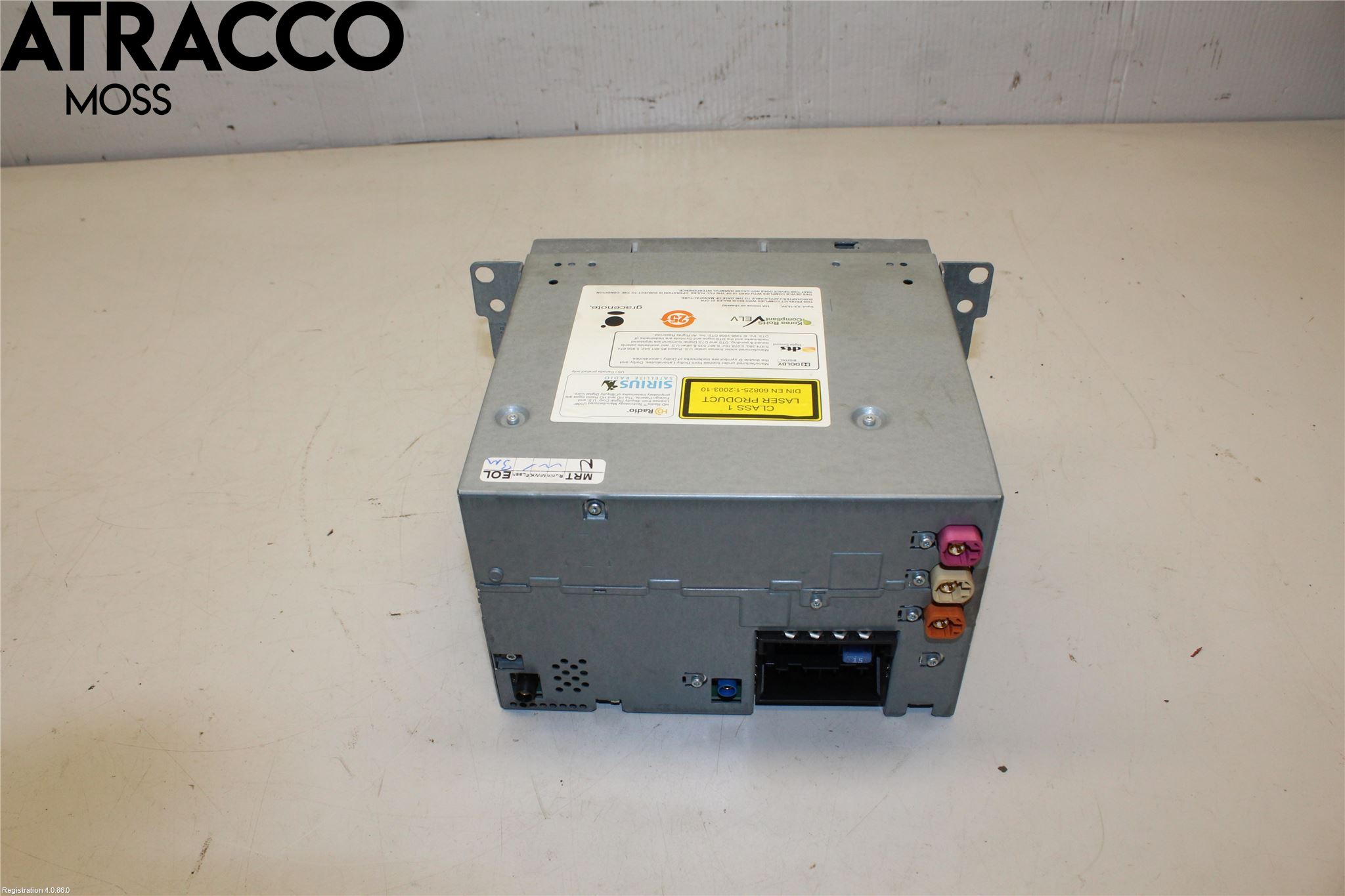 BMW 5 F10/F11/F18 09-17 Stereo Radio