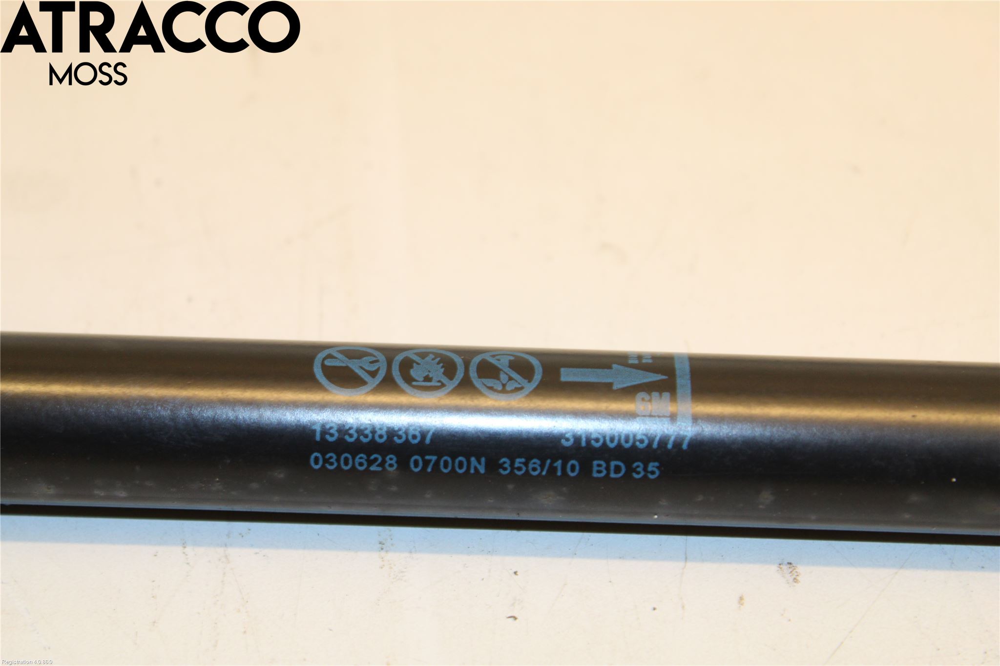 Opel MERIVA B 10-17 Bakluke Demper-Gassfjær