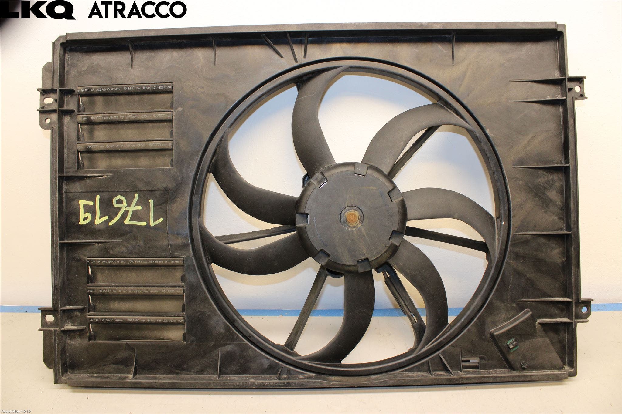 Audi A3/S3 05-13 Kjølevifte Elektrisk