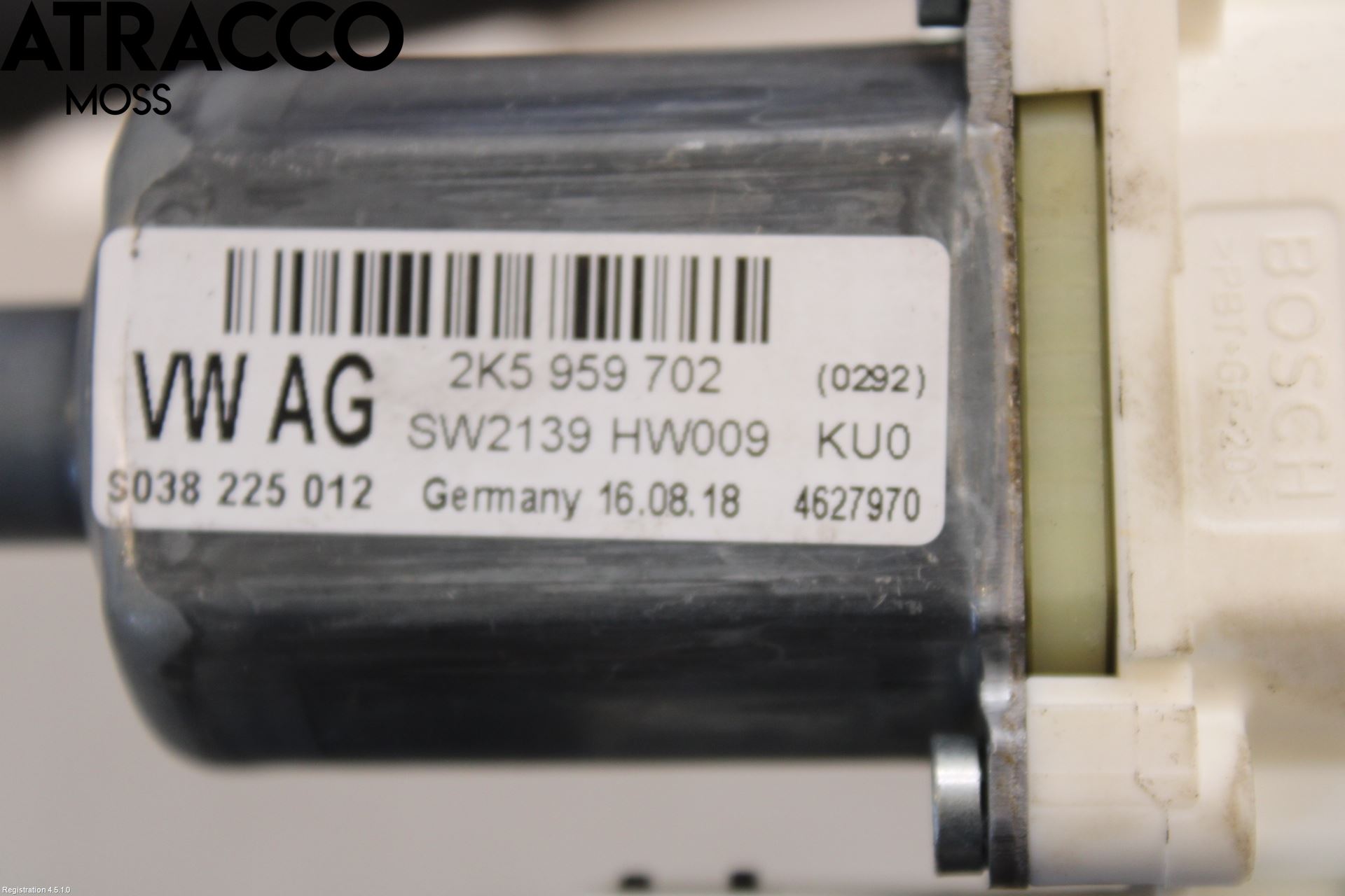 Volkswagen VW CADDY      04-10 Vindusheismotor