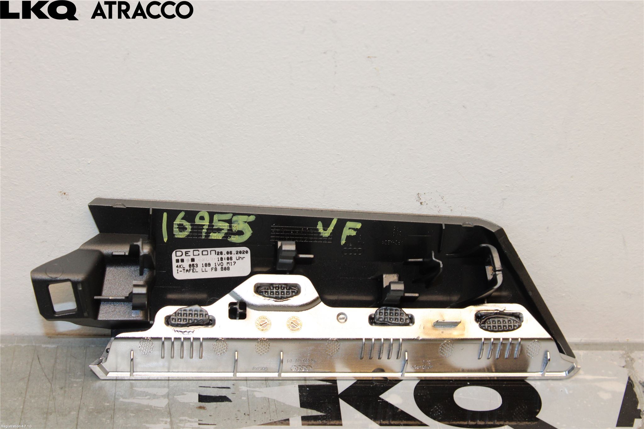 Audi E-TRON, S GE 19- Innr Dekor Instrbord