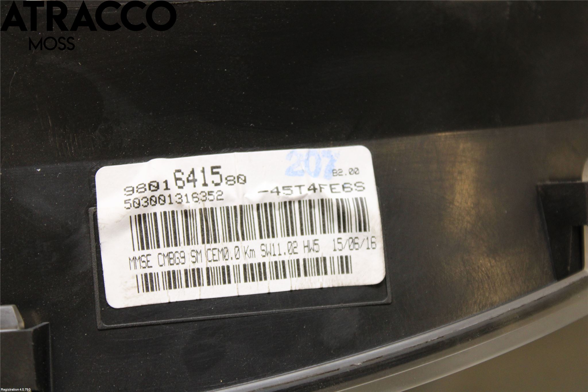 Peugeot PARTNER 16-18 Instr Kombinert