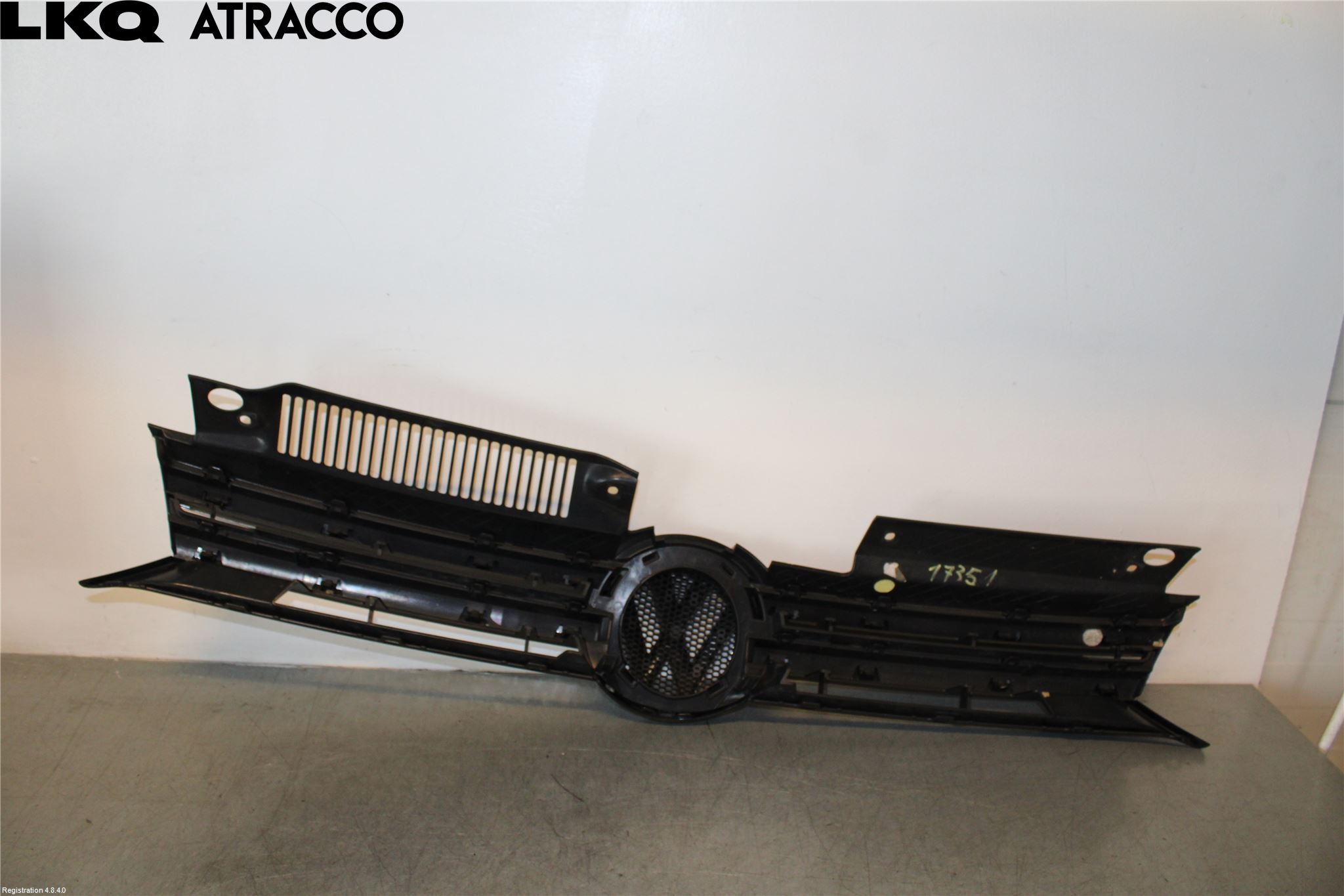 Volkswagen VW GOLF VI 09-13 Grill Komplett