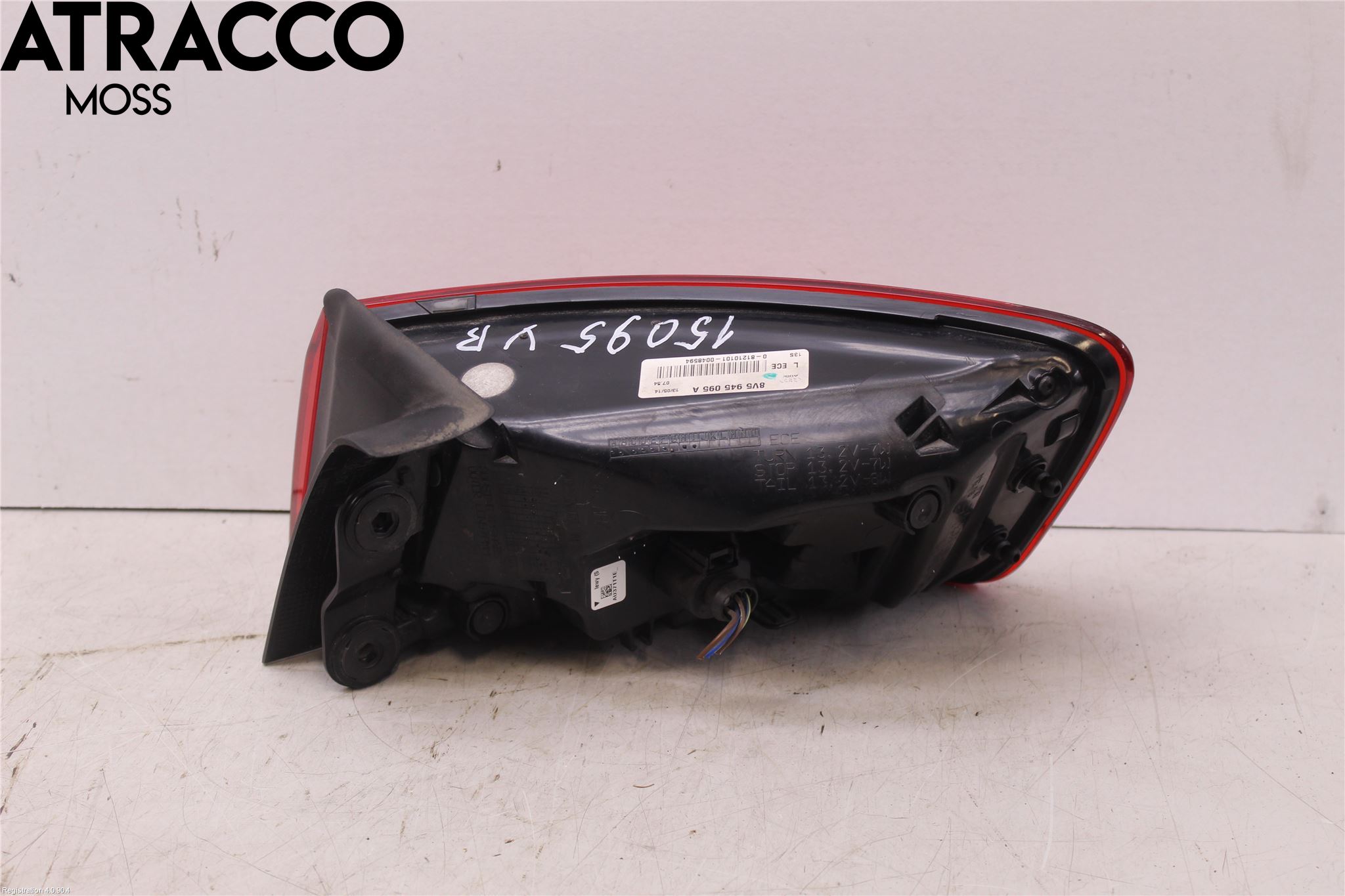 Audi A3/S3 05-13 Baklykt Venstre