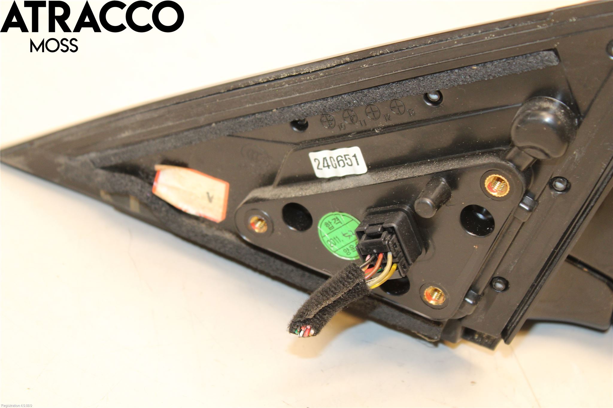 Hyundai VELOSTER 12-17 Speil H M-El Justering