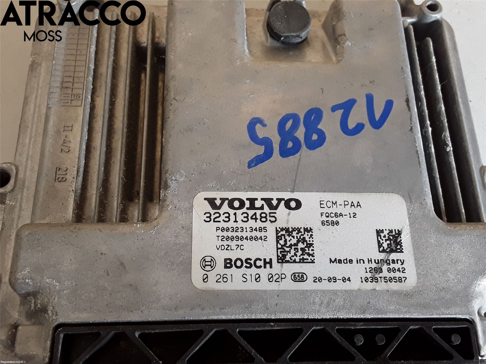 Volvo XC40/RECHARGE 18- Styreenhet Innsprøytning